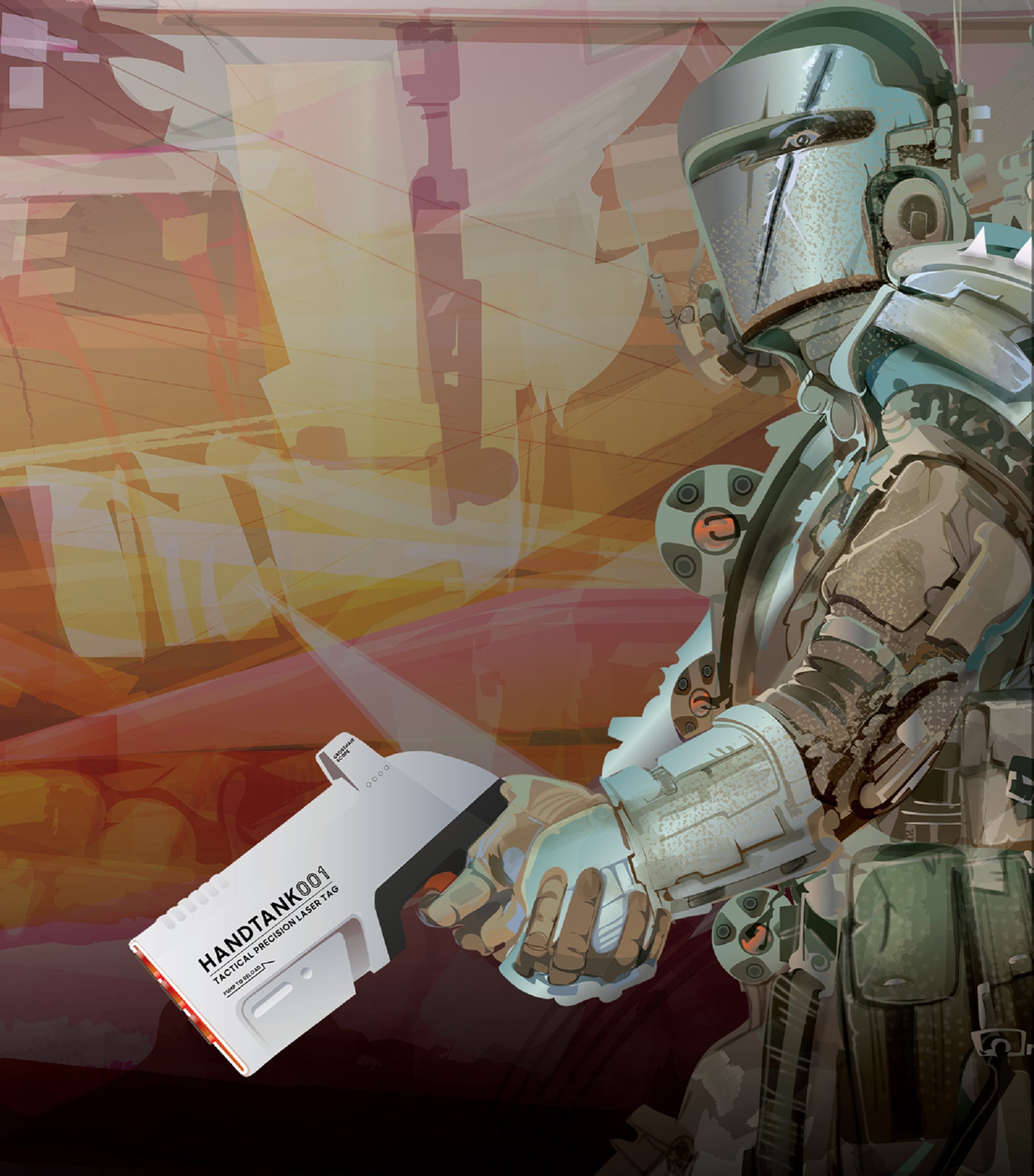 Laser Tag Battletank Handtank Battle Pack MULTI Image 7