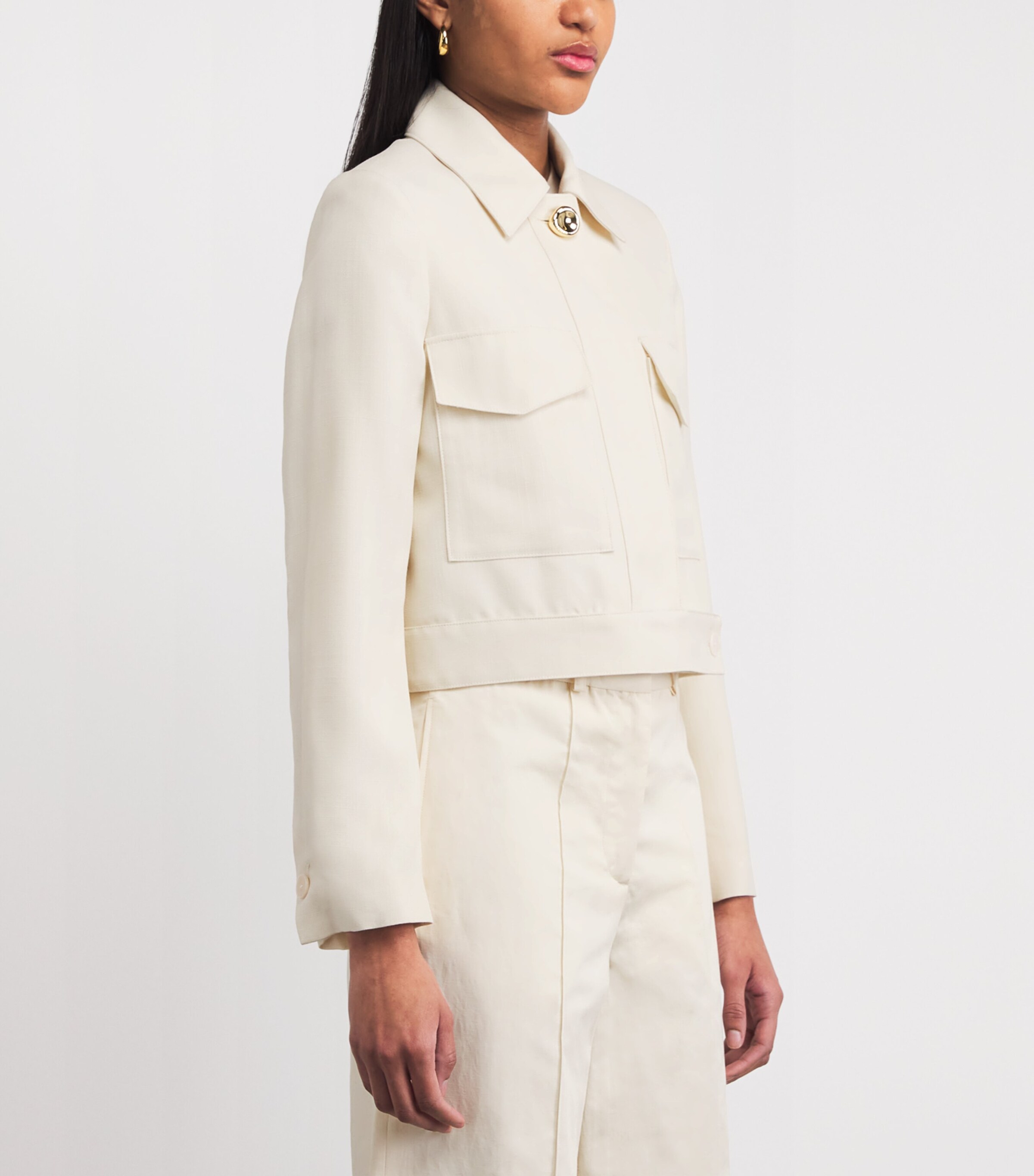 Renoir Cropped Jacket MARBLE Image 4