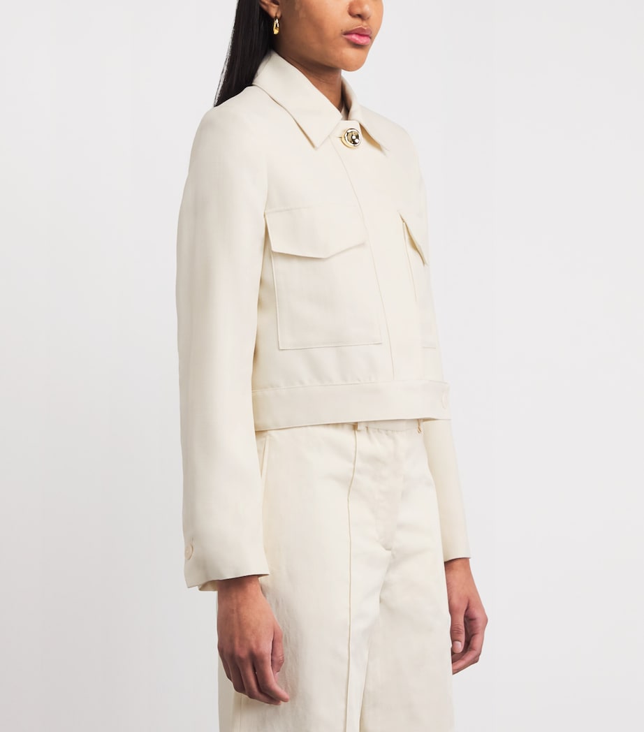 Renoir Cropped Jacket MARBLE Image 4