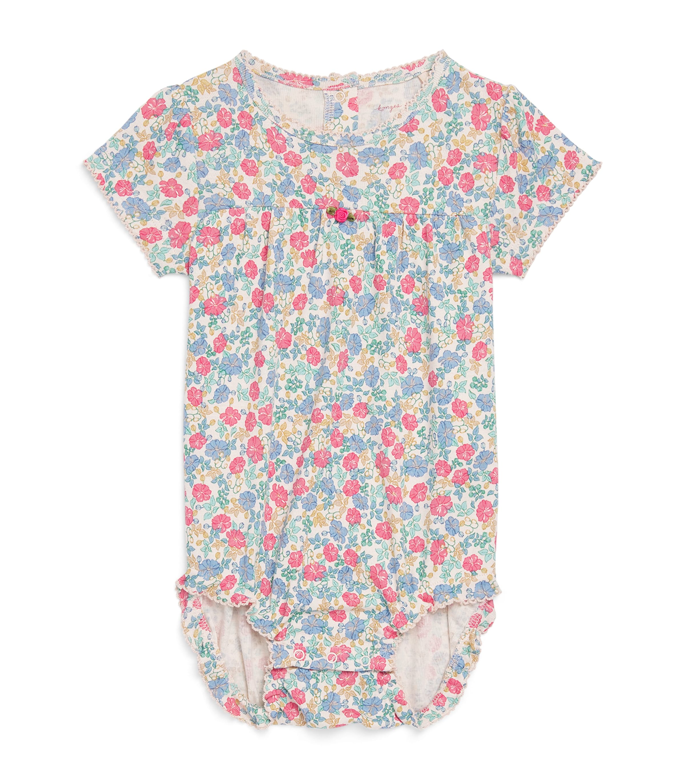 Konges Slojd Floral Bodysuit In Multi