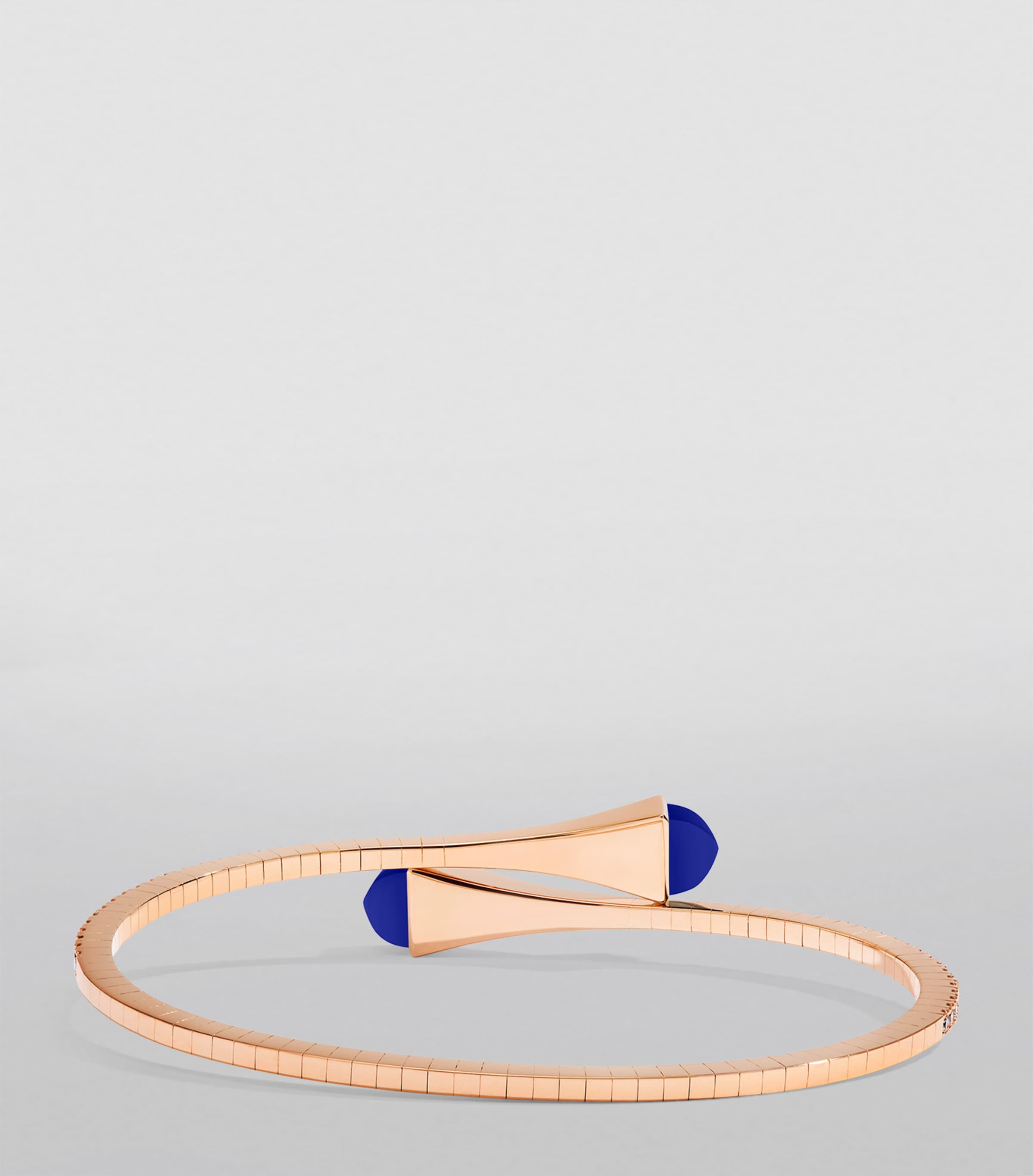 Rose Gold, DIamond and Lapis Lazuli Cleo Midi Bracelet ROSE GOLD Image 2