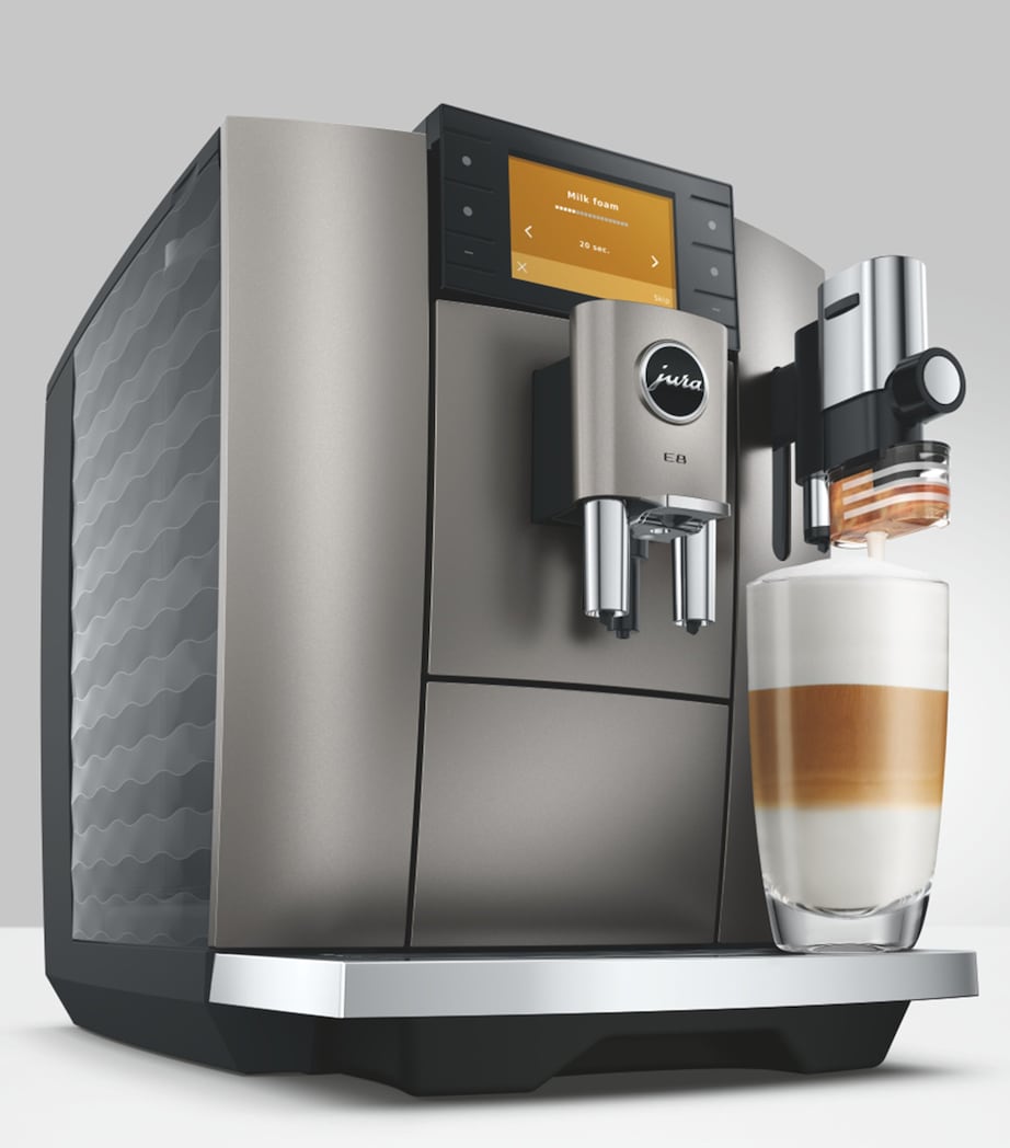 Jura E8 Coffee Machine Silver Image 4