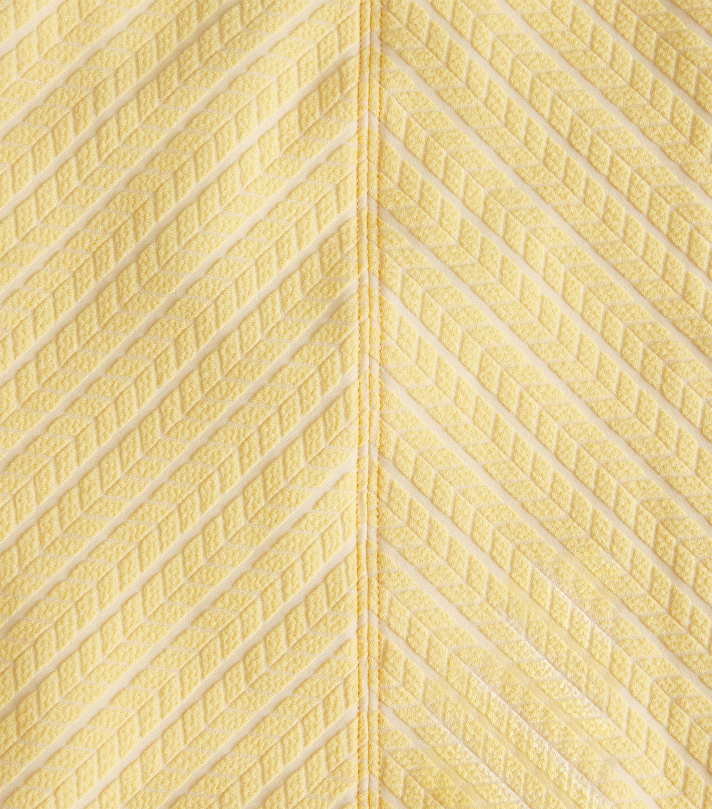 Eres Womens Jacquard Lounge Swimsuit Solaire Citron Image 4