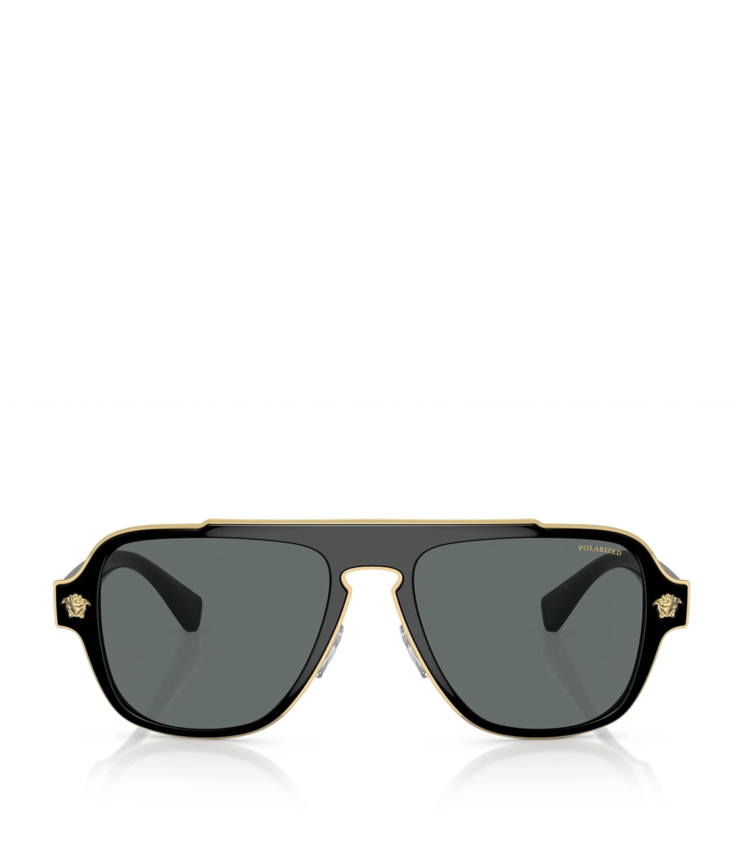Versace Metal 0ve2199 Sunglasses In Black