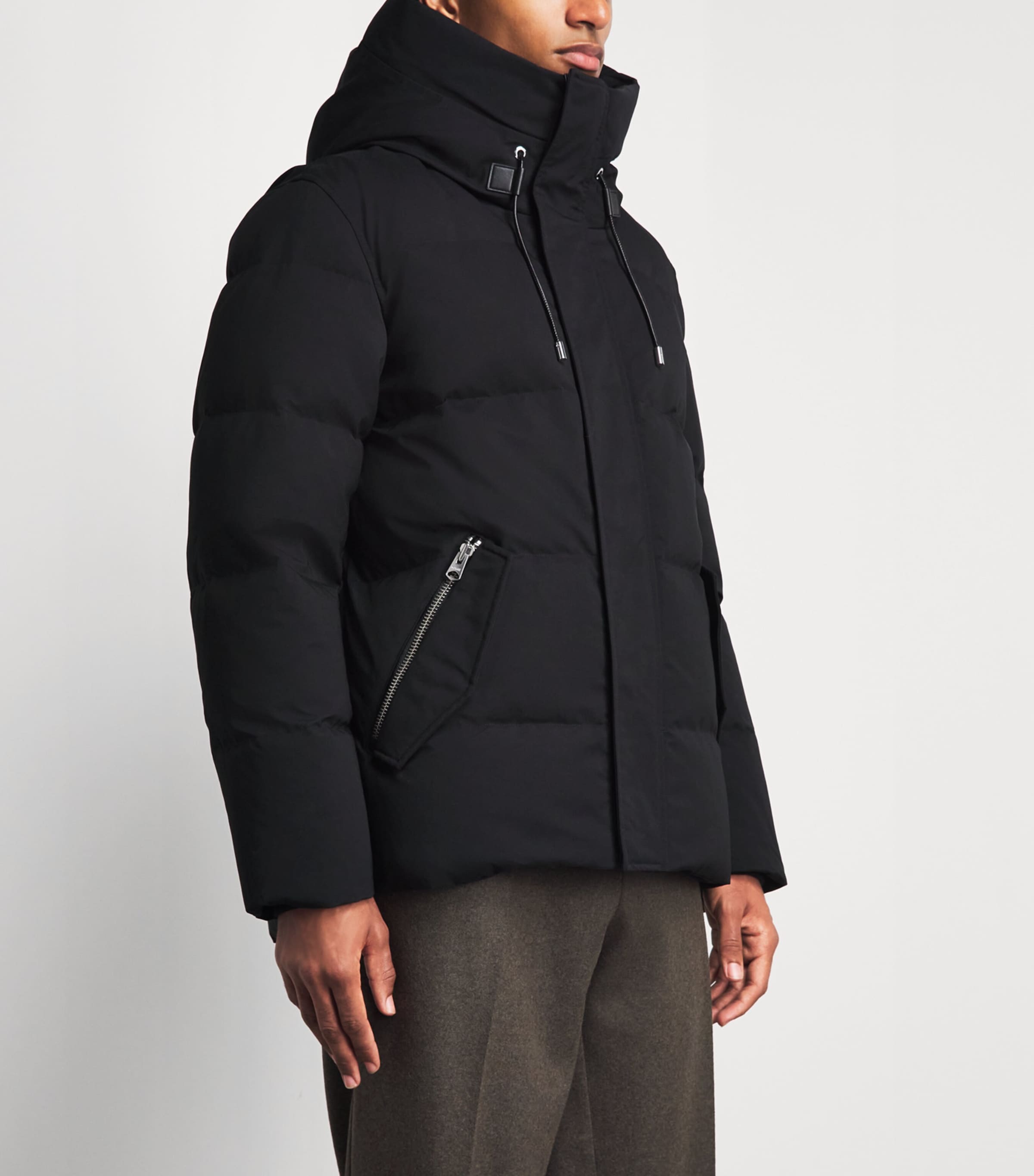 Mackage Mens Down Graydon Puffer Jacket Black Image 4