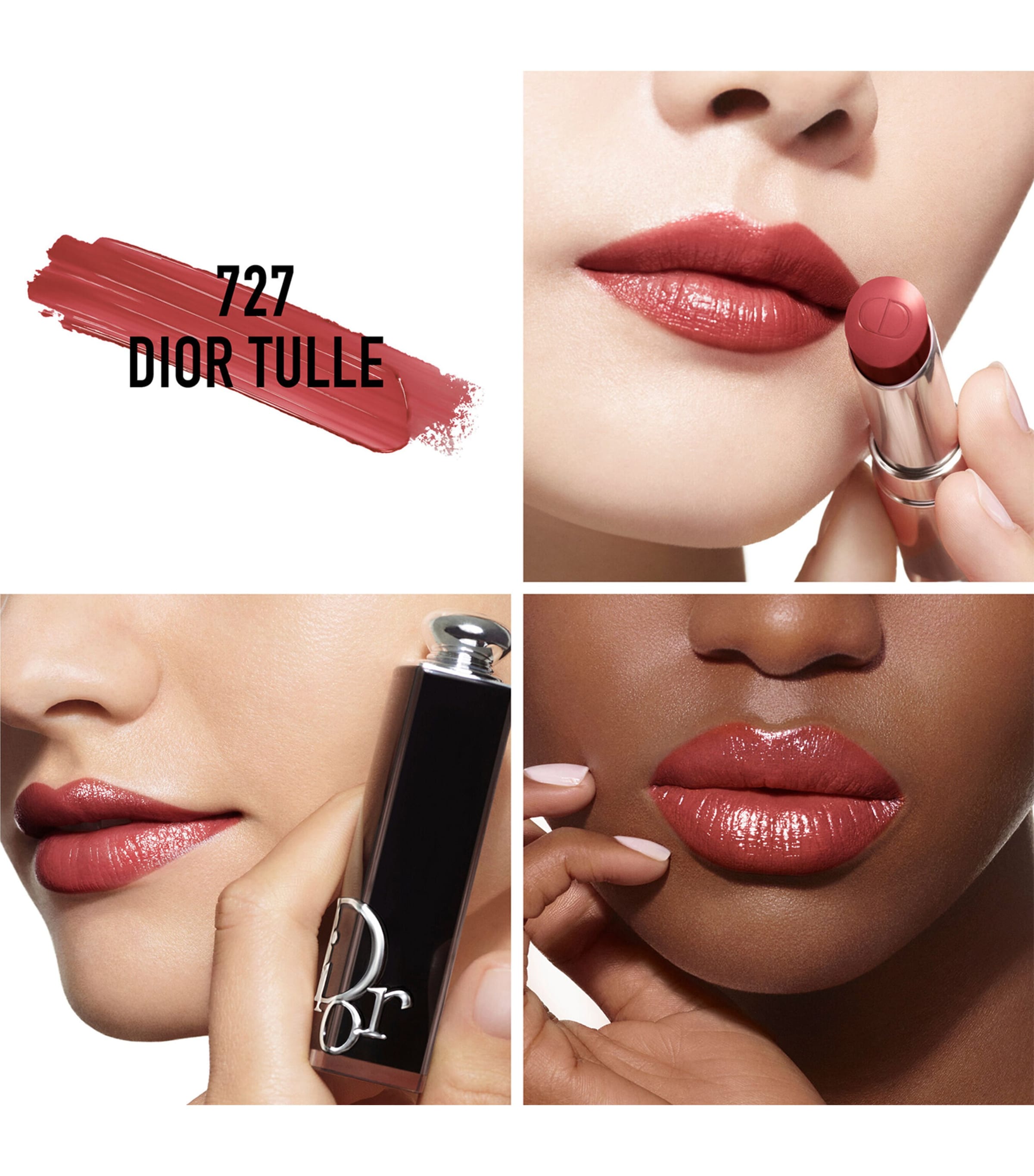 DIOR Dior Addict Shine Lipstick Dior Tulle Image 3