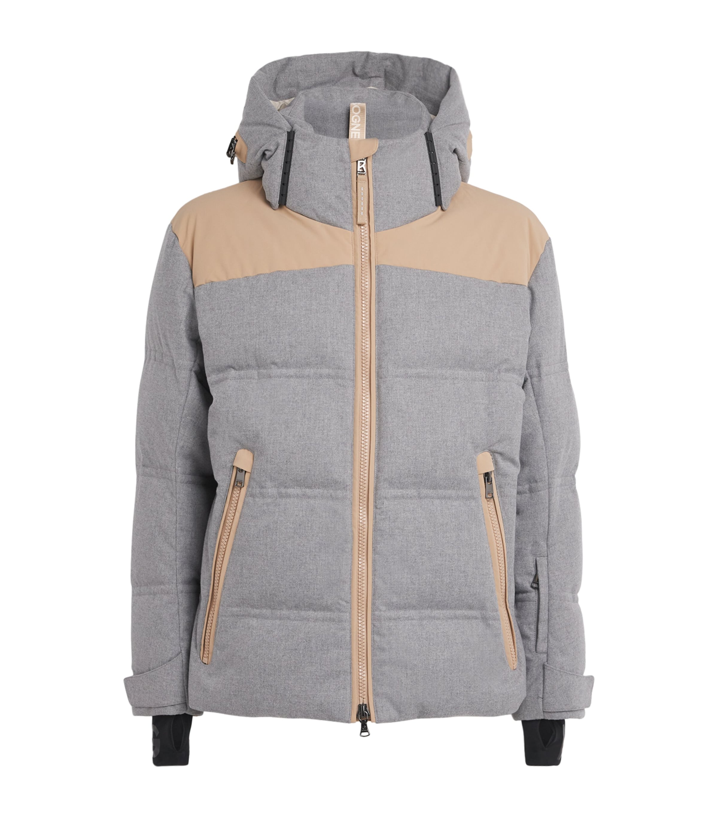 Bogner Down-filled Wali Ski Jacket In Gray