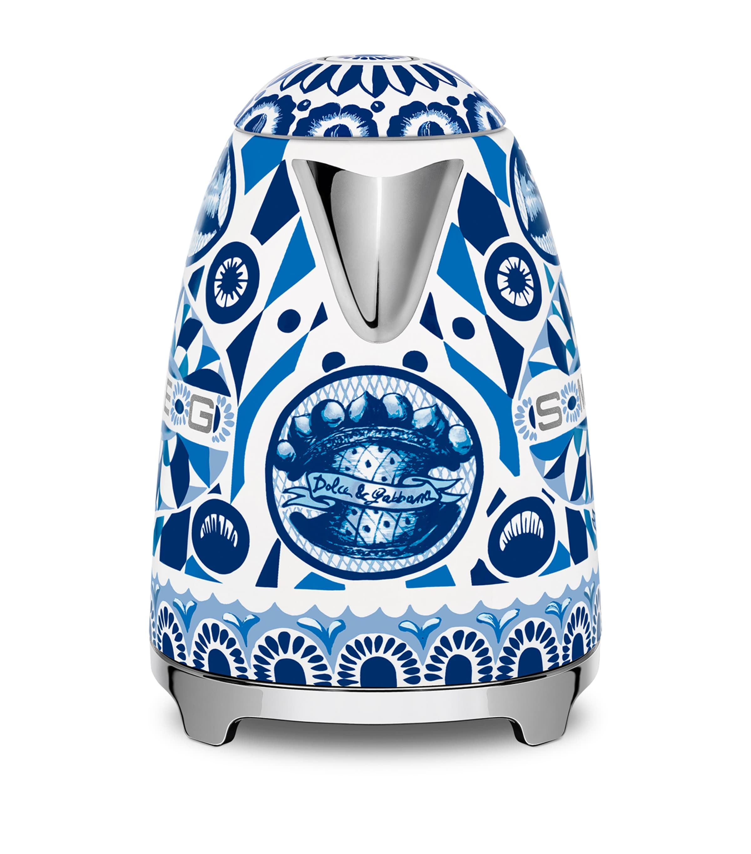 x Dolce & Gabbana Blu Mediterraneo Kettle (1.7L) WHITE & BLUE Image 3