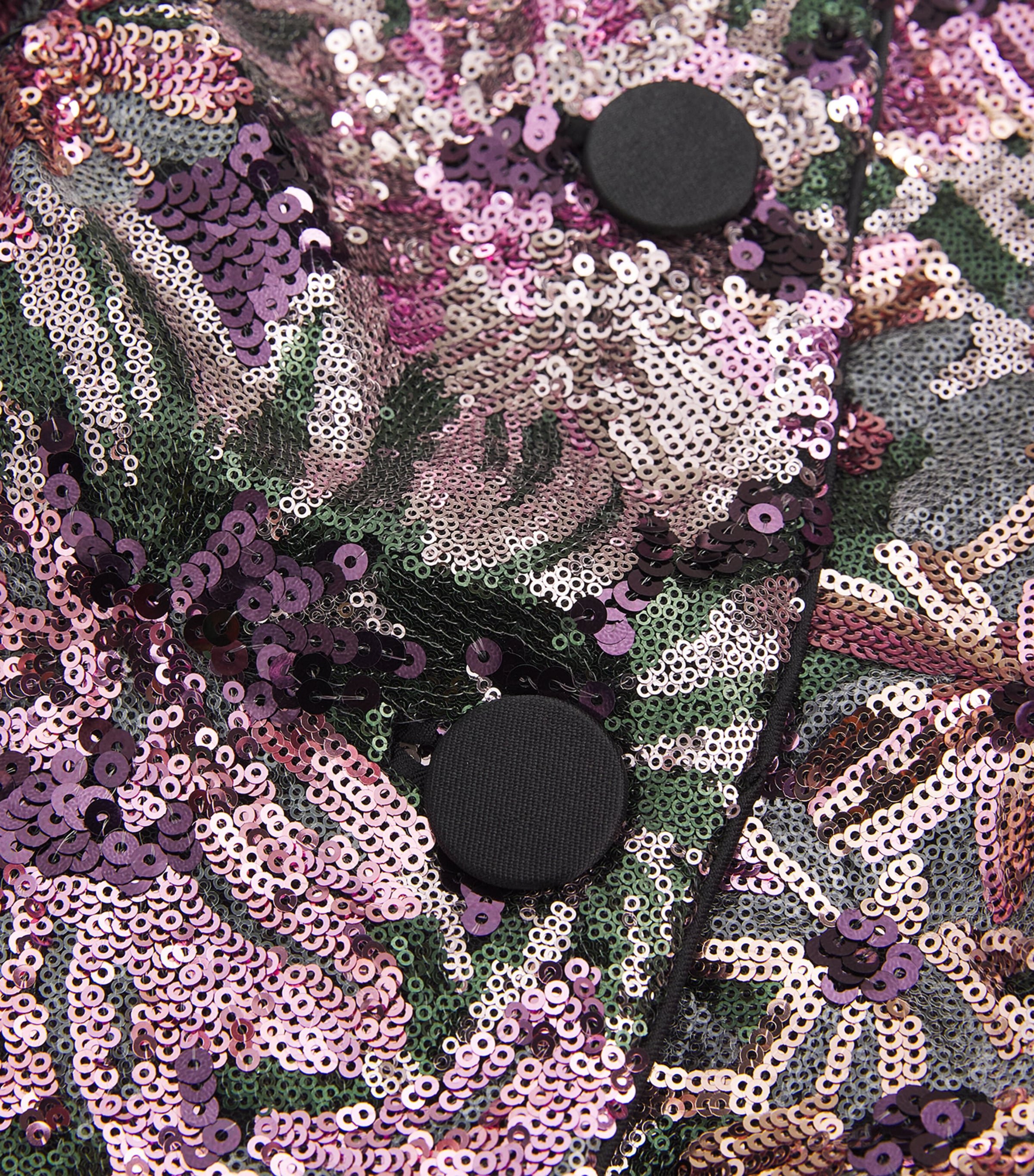 Sequinned Floral Jacket MULTI Image 5