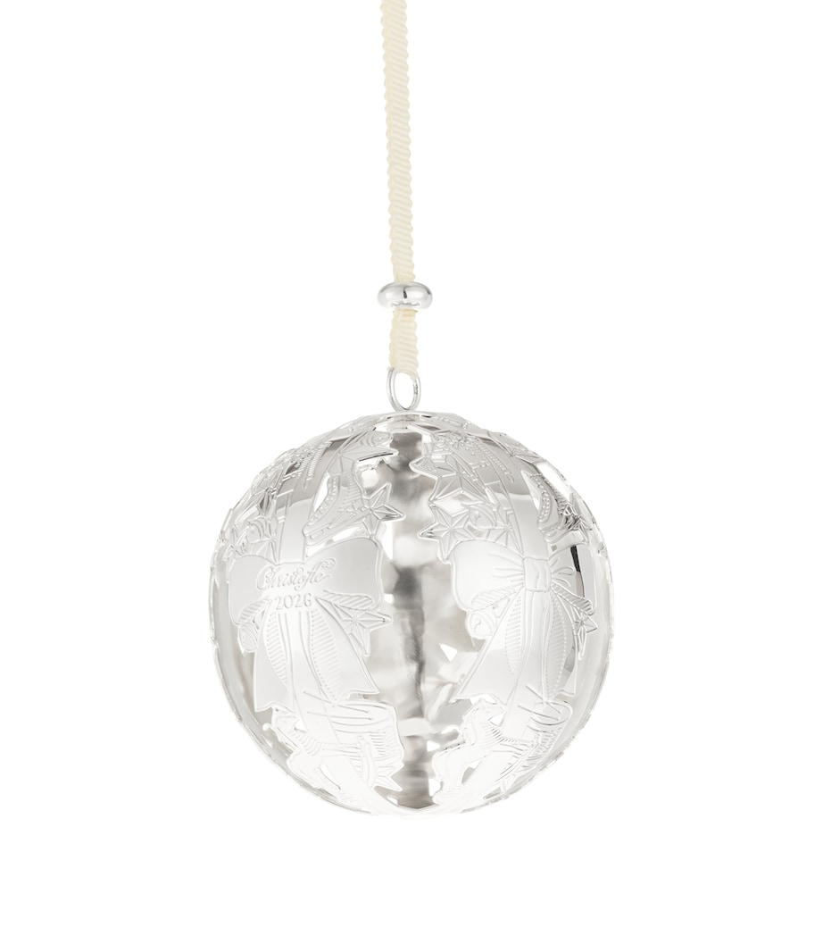 Christofle Silver-Plated Sous le Sapin 2026 Bauble | Harrods ZA