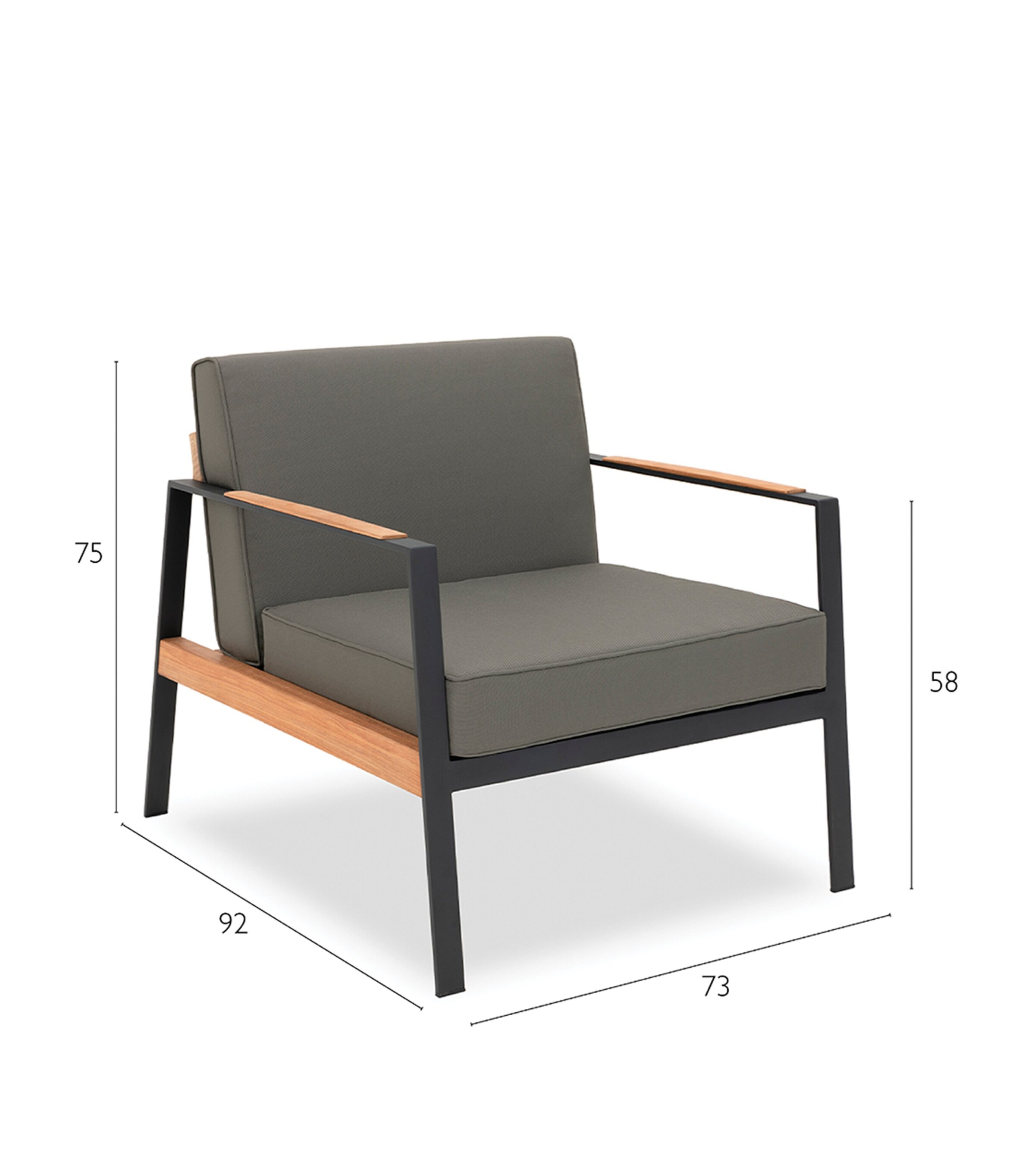 California Armchair WHITE Image 8