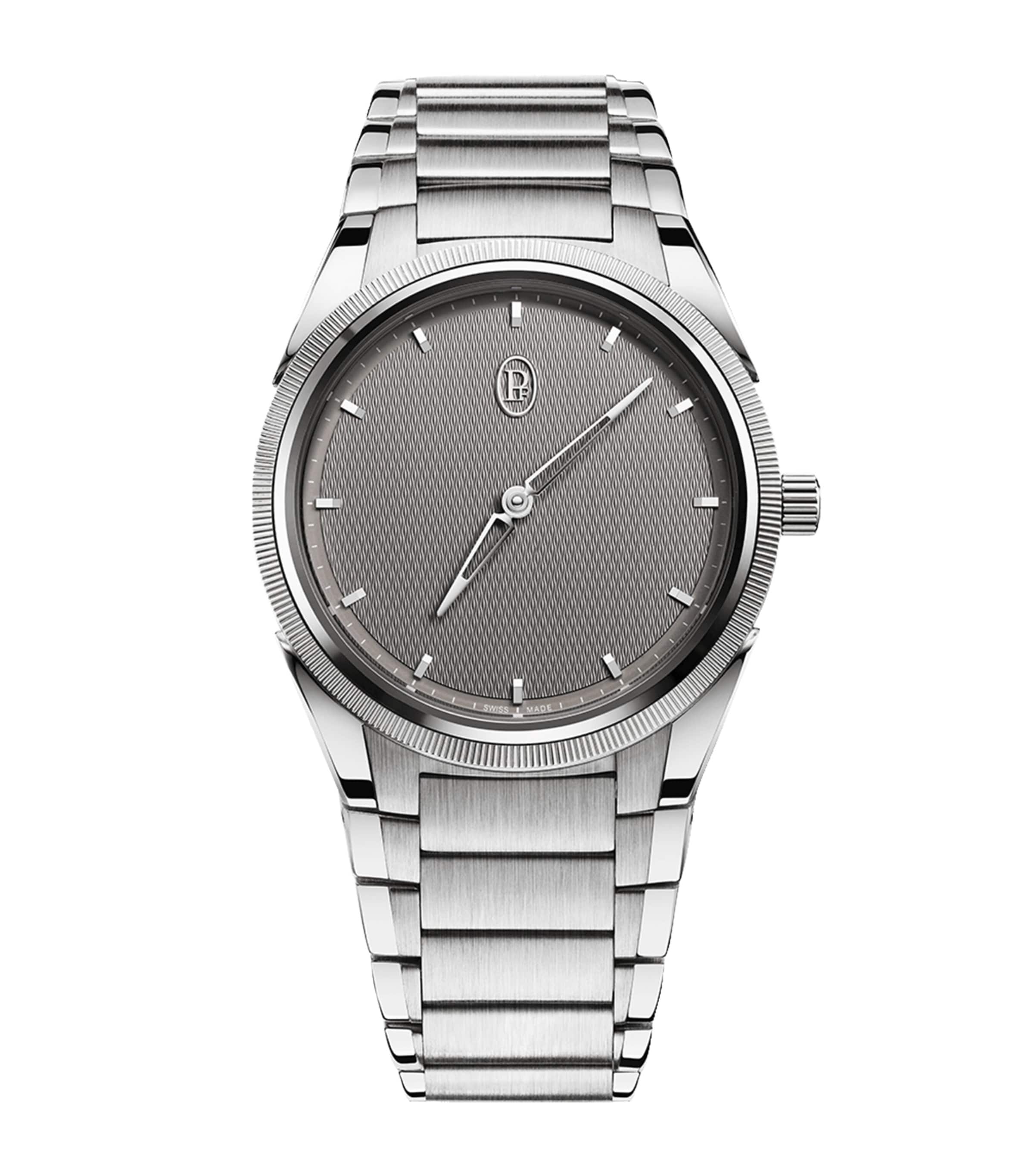 Parmigiani Fleurier Stainless Steel Tonda Watch In Grey