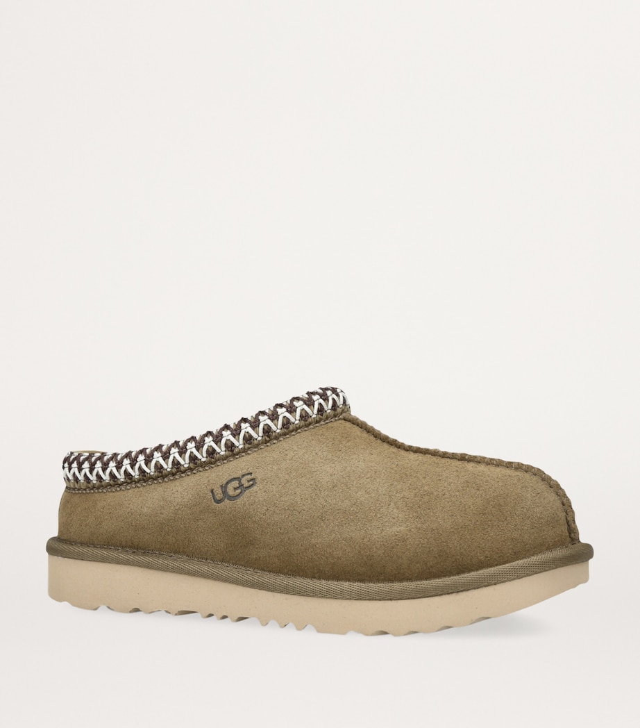 Suede Tasman II Slippers DARK GREEN Image 3