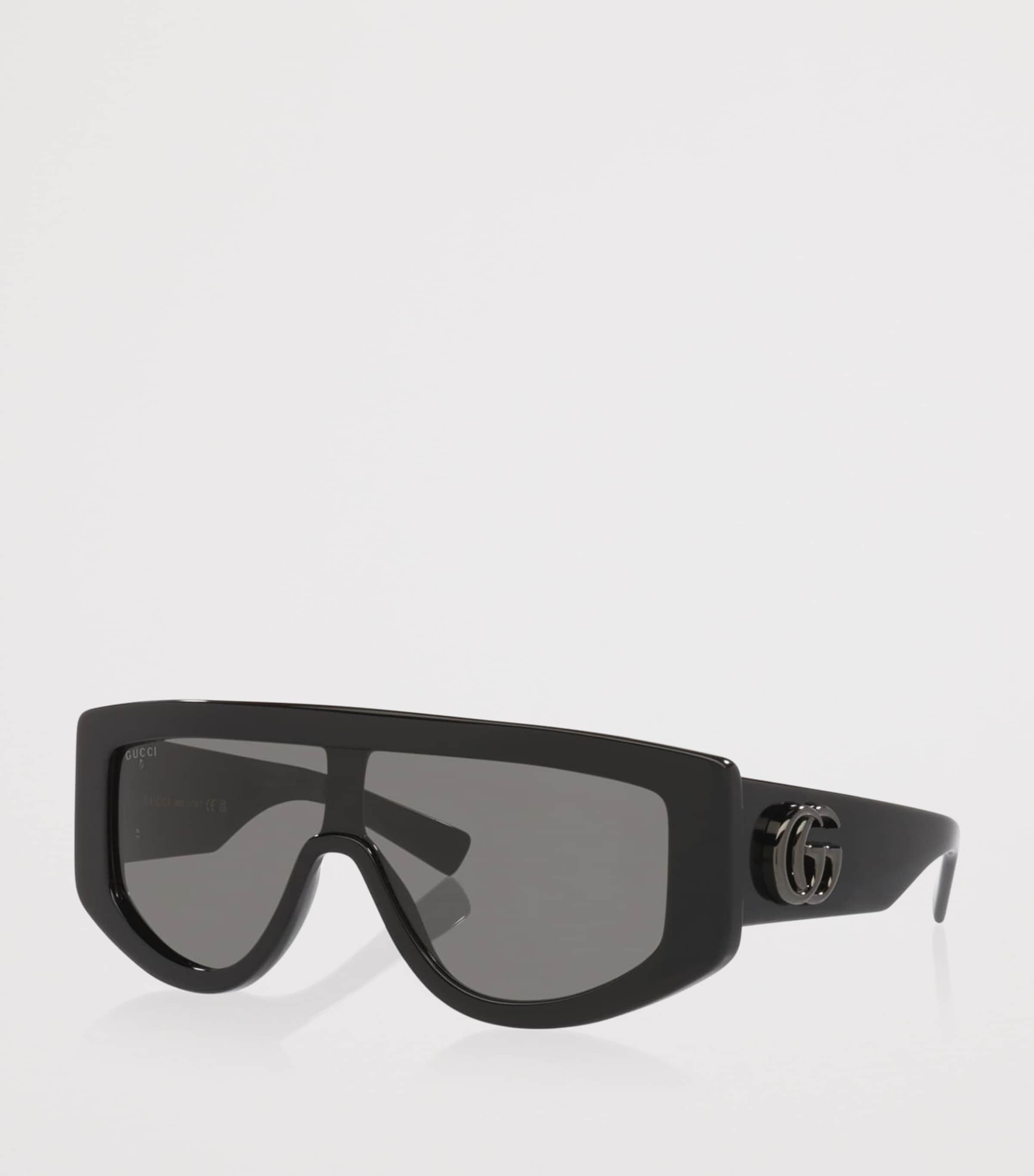 Gucci Irregular Sunglasses Black Image 2