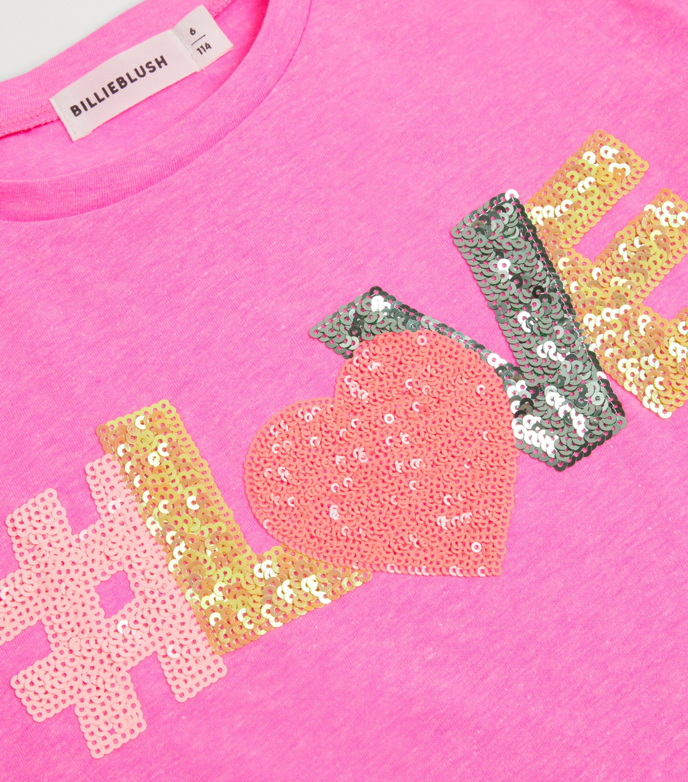 Cotton Graphic T-Shirt (2-6 Years) PINK Image 3