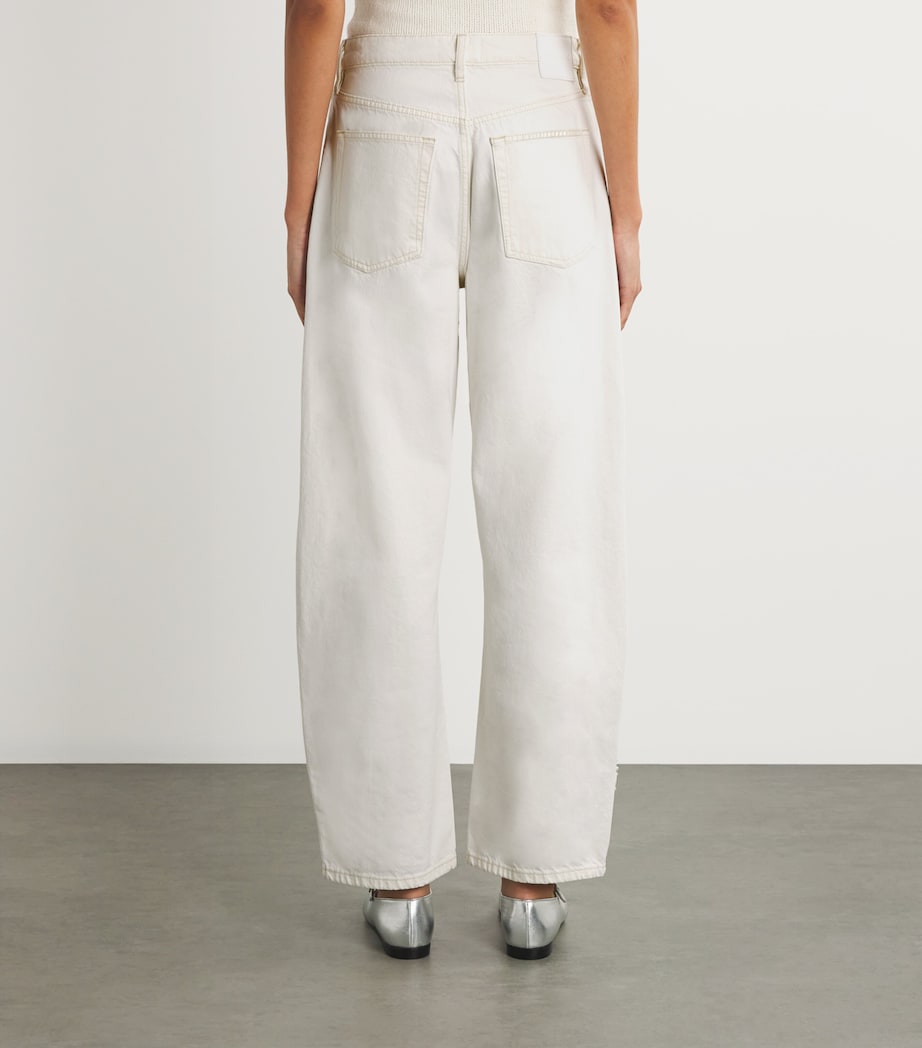 The Pearl Barrel Wide-Leg Jeans AU NATURAL CLEAN Image 4