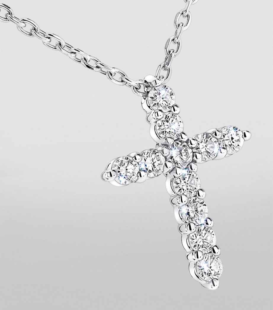 Graff White Gold and Diamond Classic Necklace White Gold Image 3