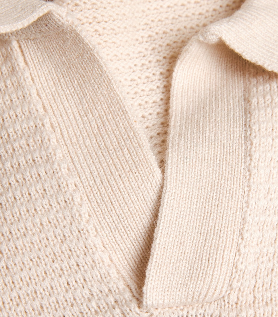 Wool-Silk Open Collar Sweatshirt WRWH Image 5
