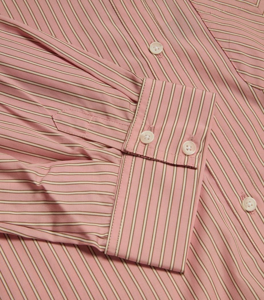 Cotton Stripe Lucia Shirt BLSST Image 2