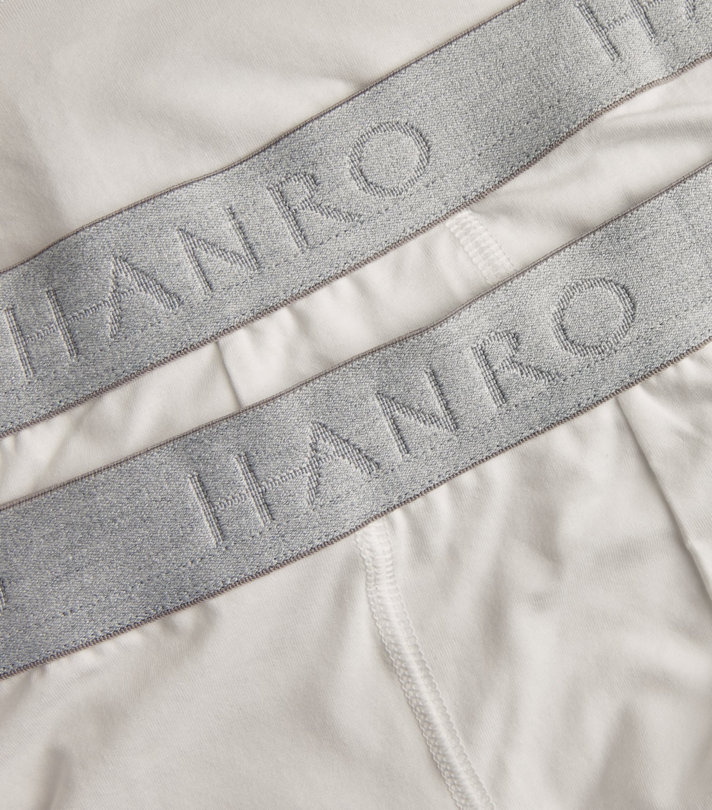 Cotton-Blend Essential Trunks (Pack of 2) 0101/WHITE Image 5