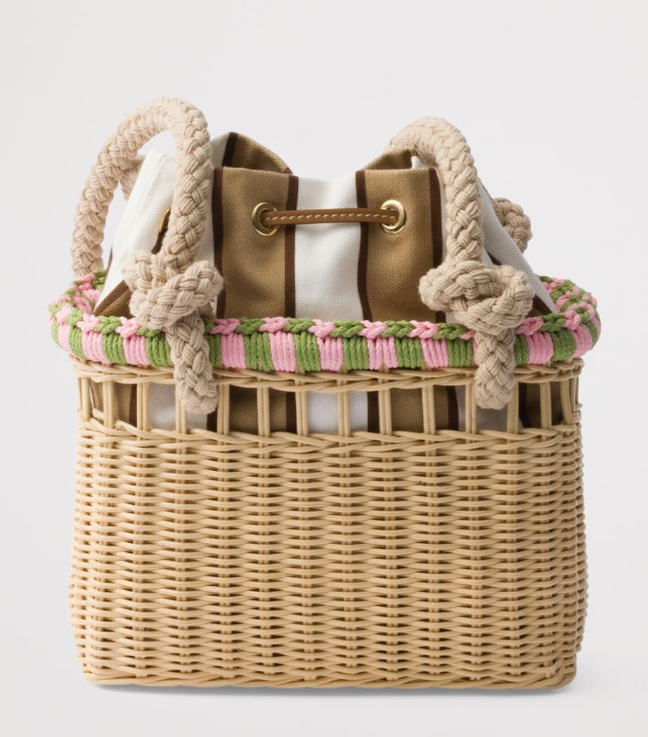 Mini Wicker Bag F0NJX Image 4