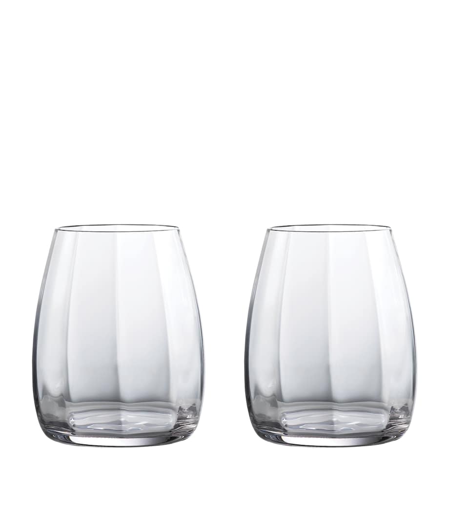 Set of 2 Elegance Optic Tumblers CLEAR Image 1