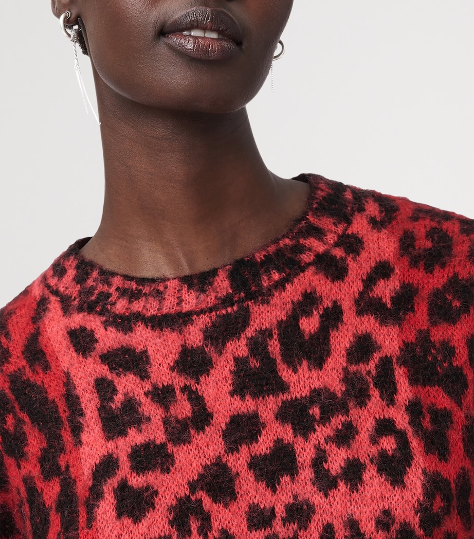 Lex Knit Sweater CRIMSON RED Image 6