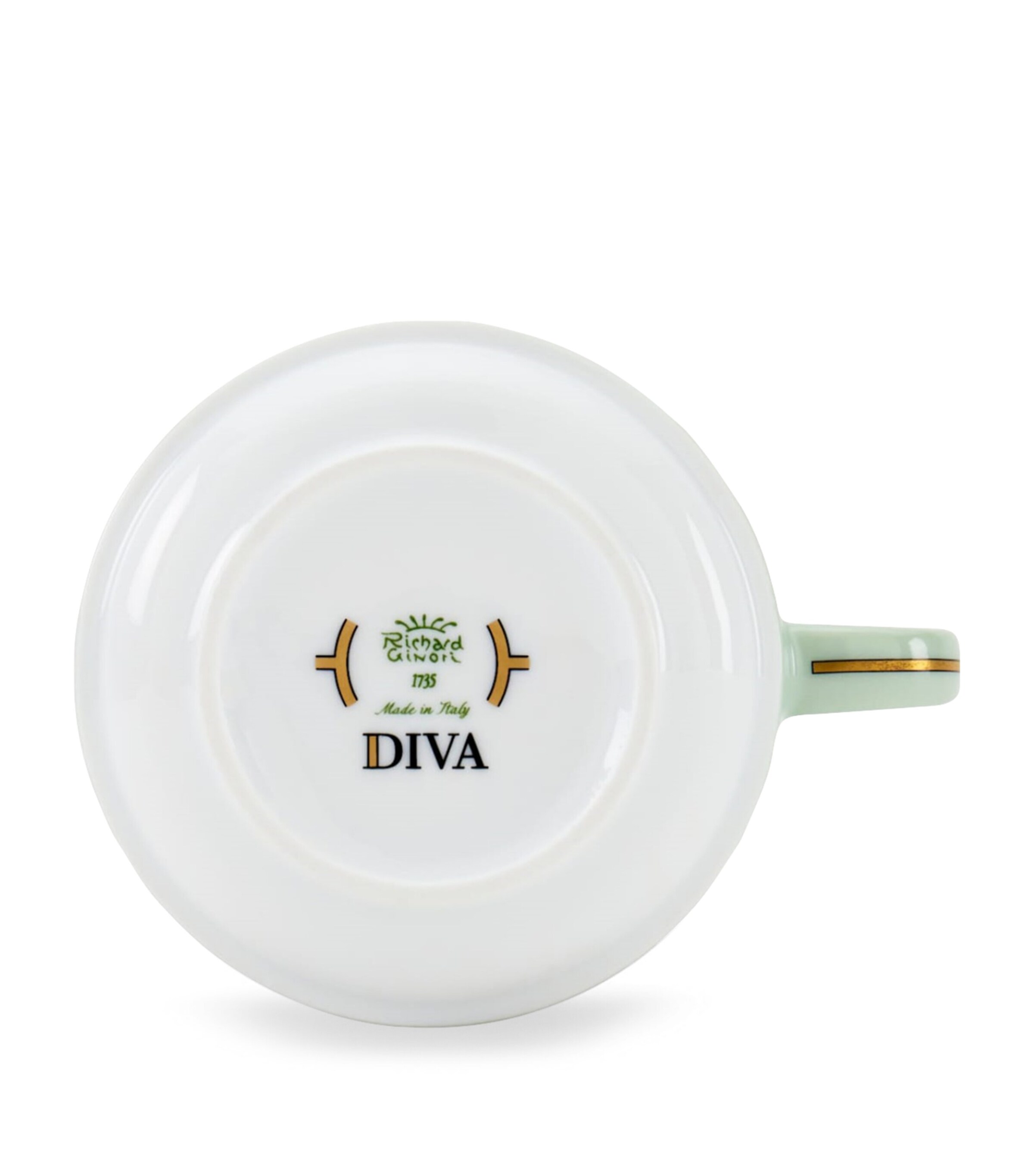 Porcelain Colonna Diva Verde Teacup (245ml) G00134900 Image 2
