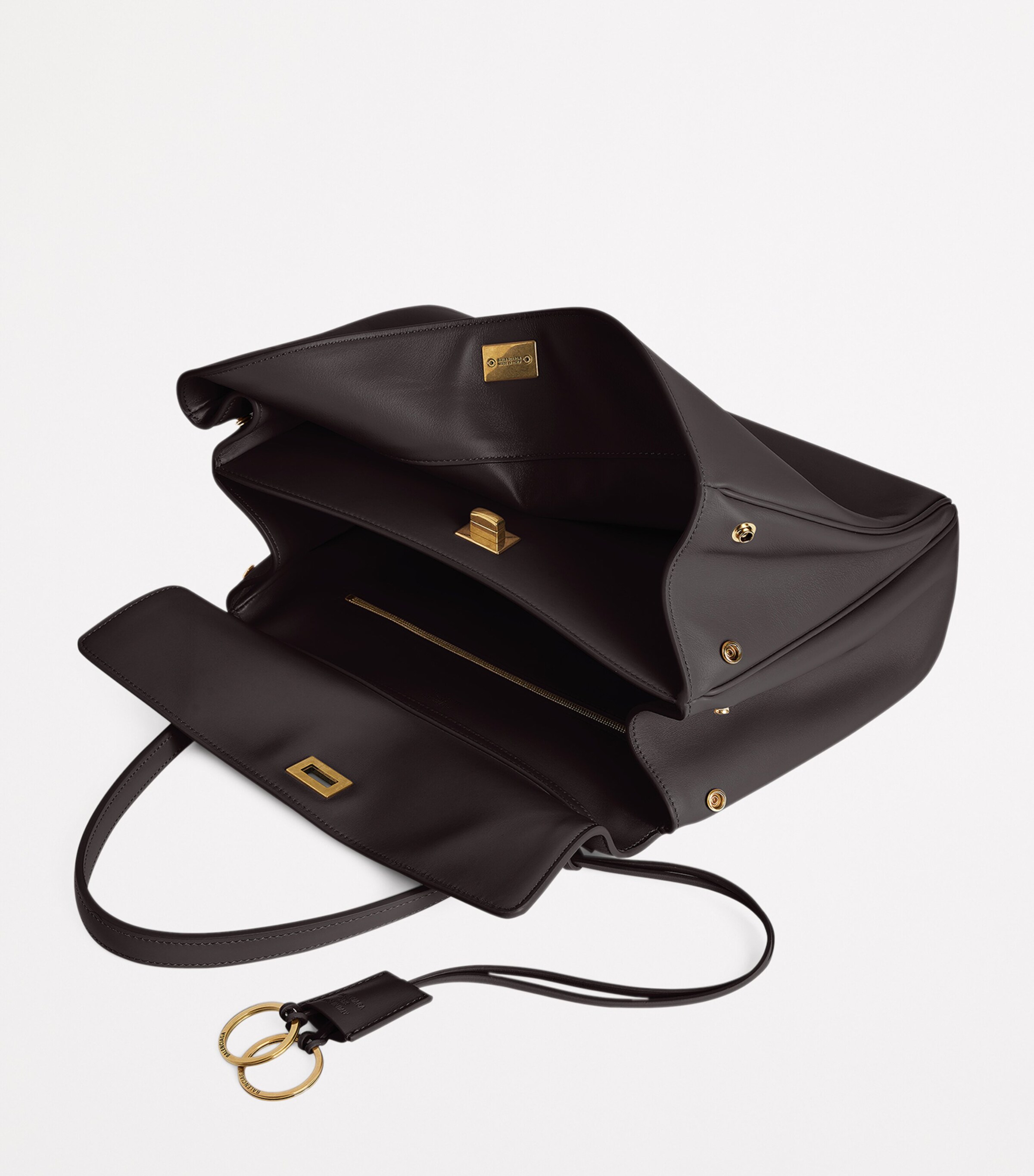 Balenciaga Medium Leather Rodeo Top-Handle Bag Image 5