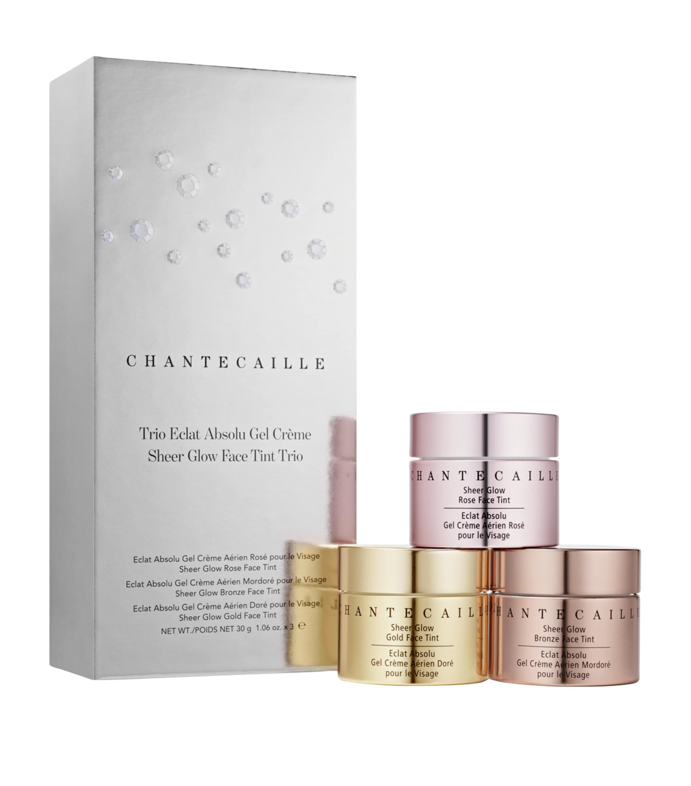 Chantecaille Sheer Glow Face Tint Trio