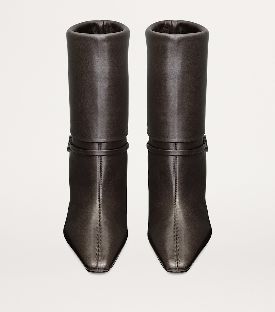 Leather Vicky Ankle Boots 90 2245 Image 2