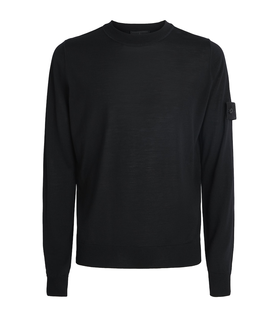 Stone Island Virgin Wool Ghost Sweater Image 1