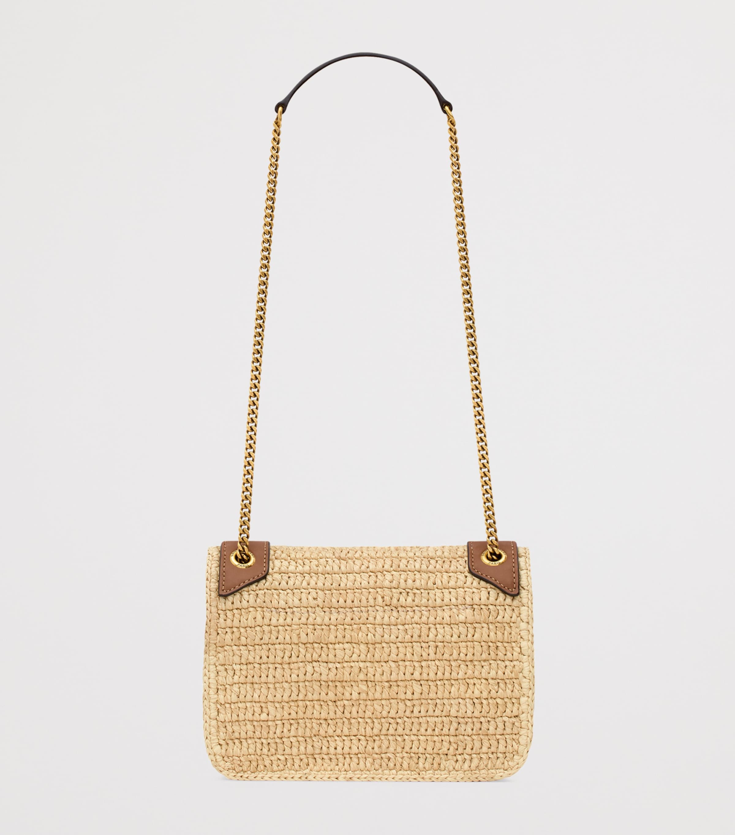 Saint Laurent Mini Raffia Nikki Shoulder Bag Image 2