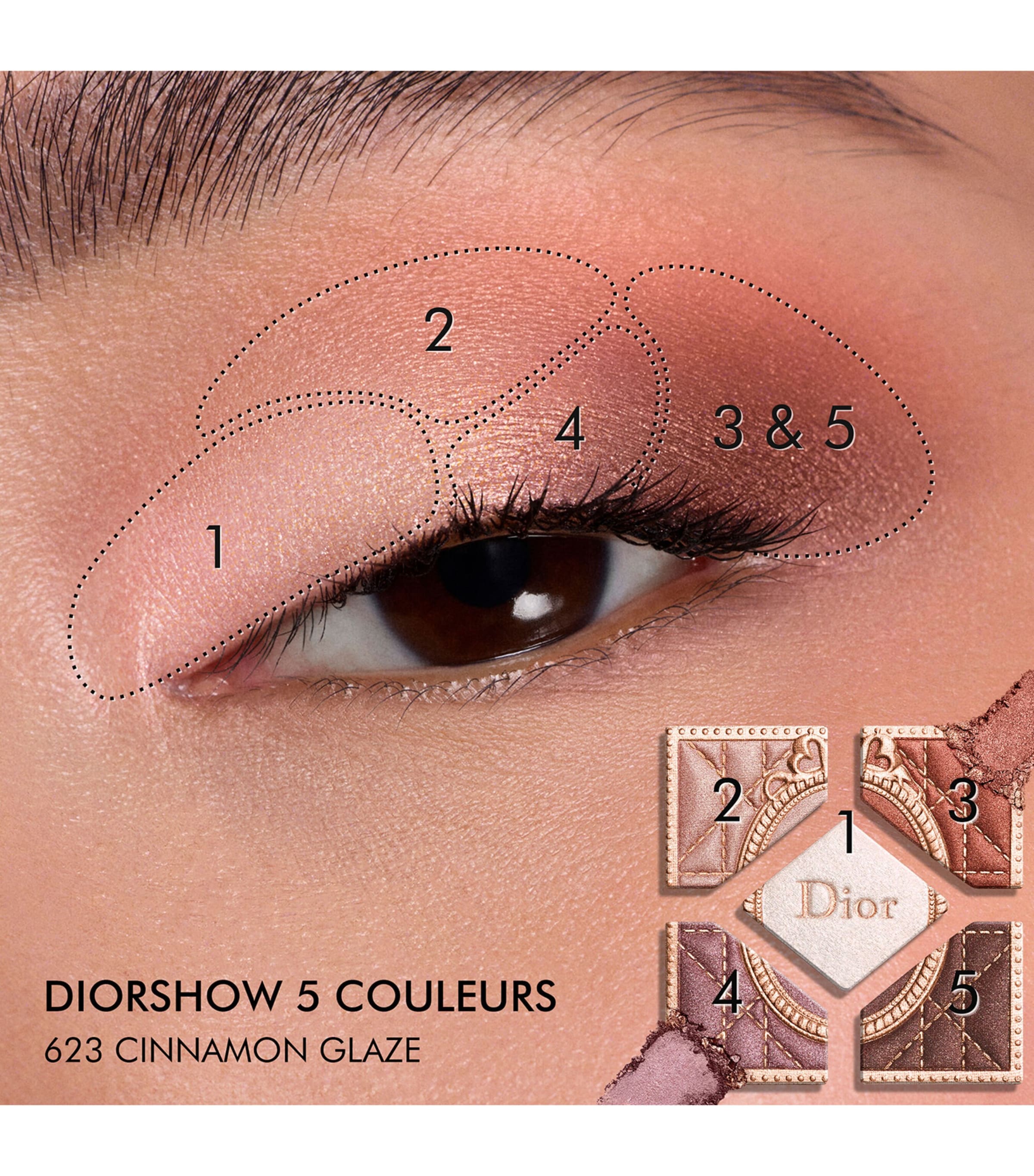 DIOR Diorshow 5 Couleurs Eyeshadow Palette | Harrods CA