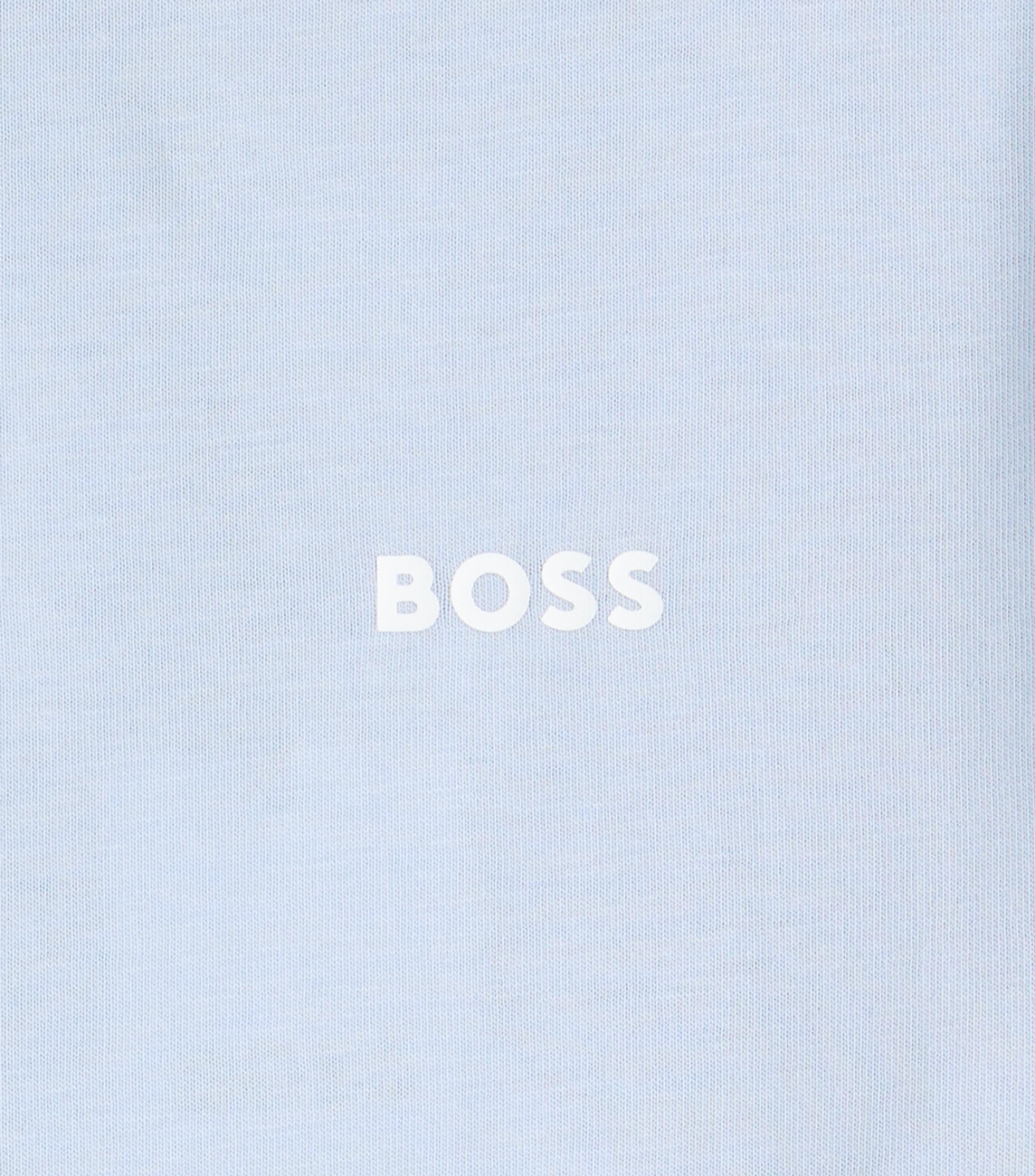 BOSS Kidswear Pack of 2 Logo T-Shirts (4-16 Years) Pale Blue Navy Image 2