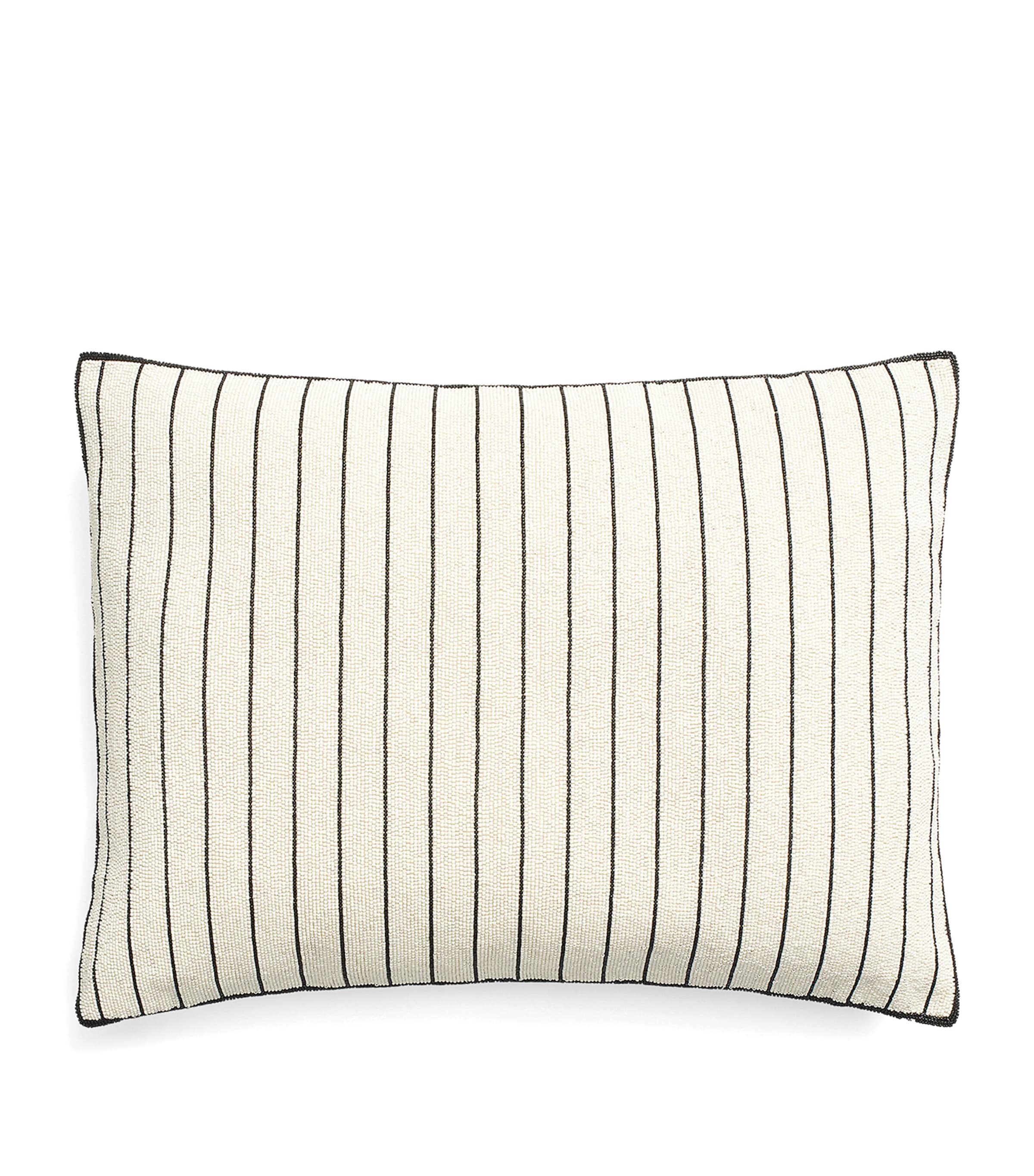 Shop Ralph Lauren Beaded Northleigh Throw Pillow In Ivory