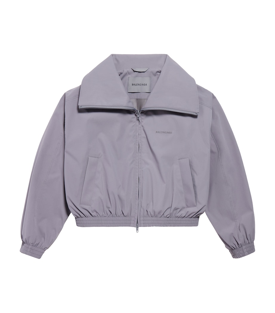 Balenciaga Womens High-Neck Track Jacket Image 1