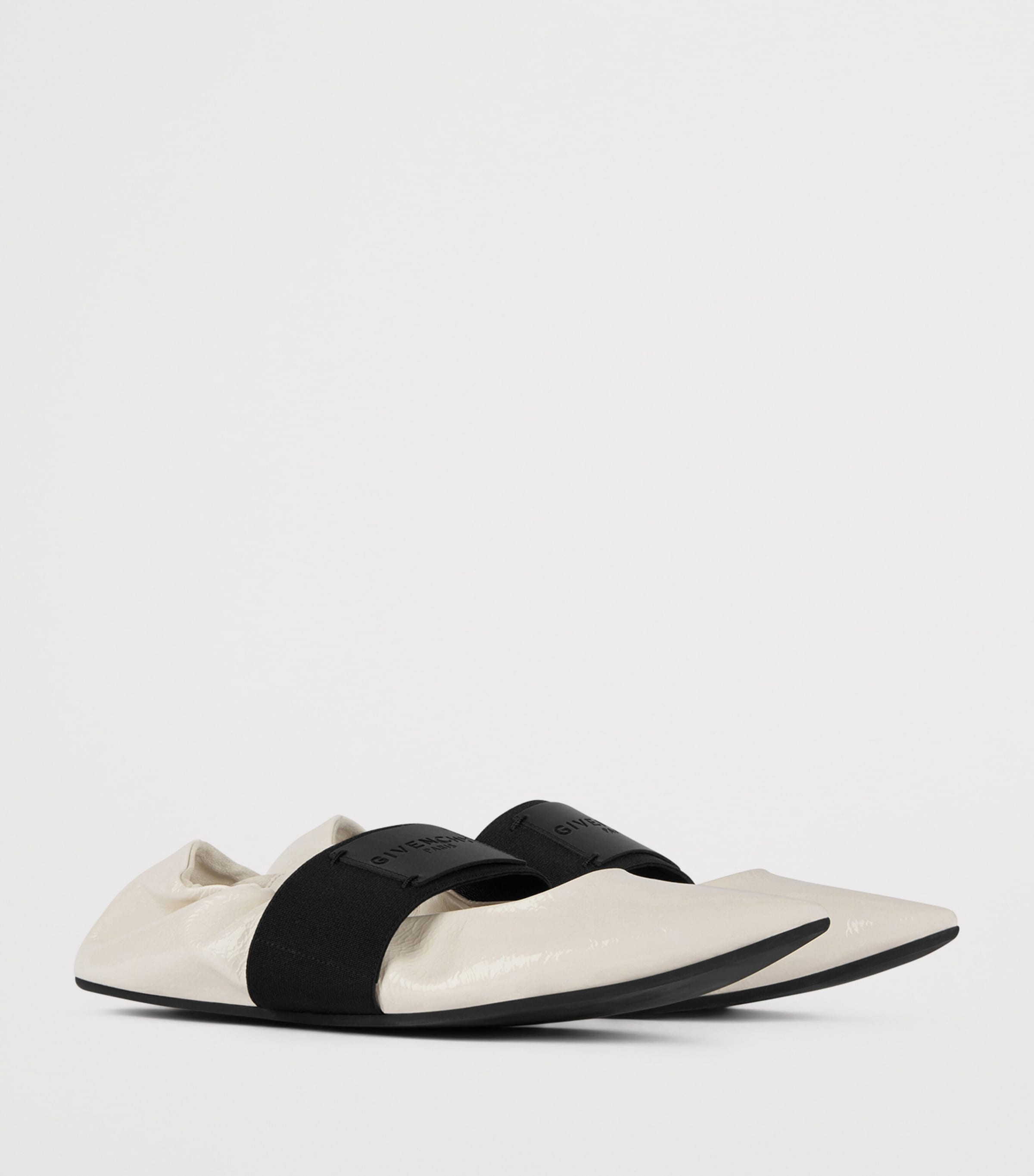 Givenchy Leather Crush Ballet Flats Image 2