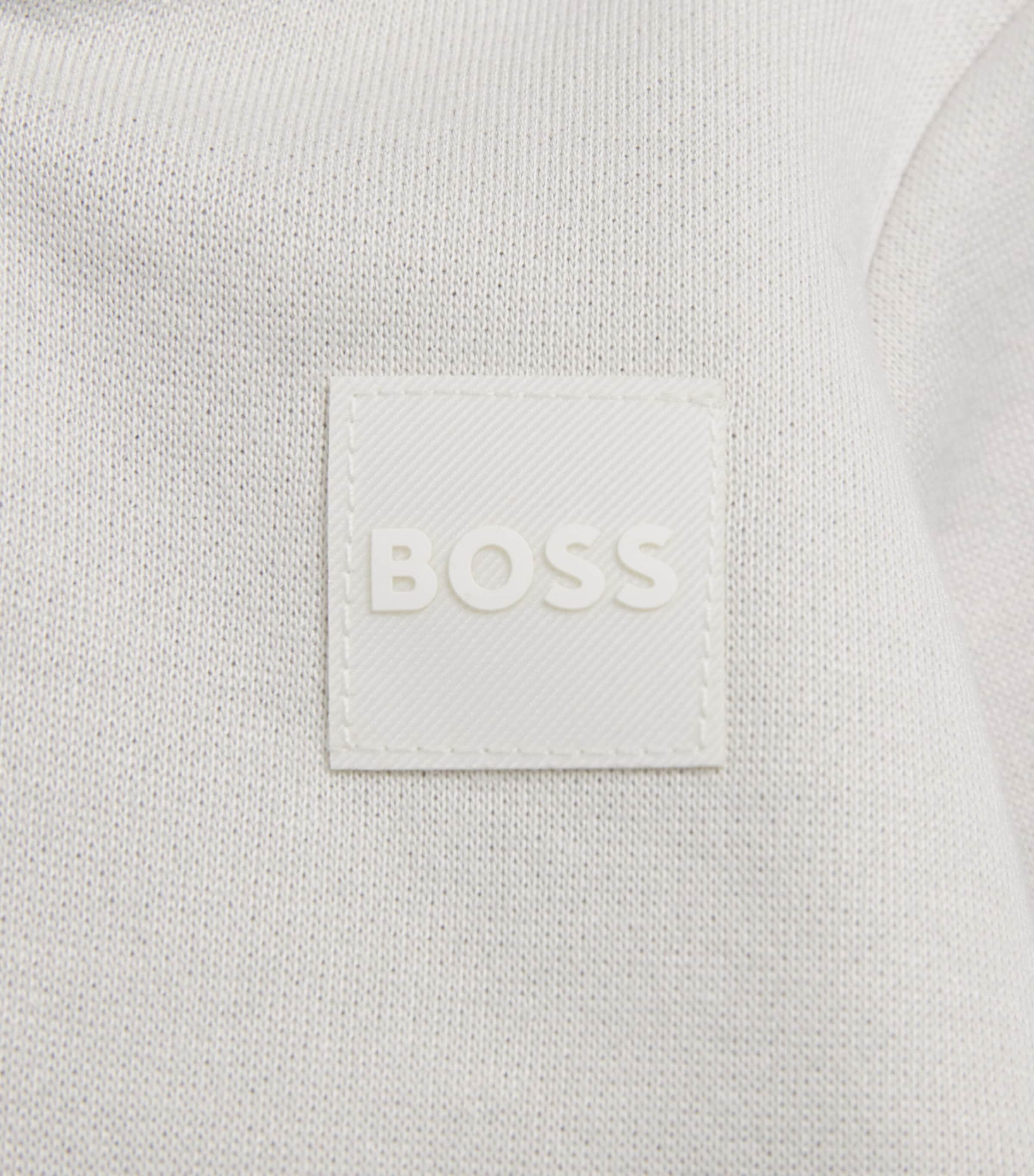 BOSS Kidswear Patch Logo Hoodie and Sweatpants Set (3 Months-3 Years) Ivory Image 4