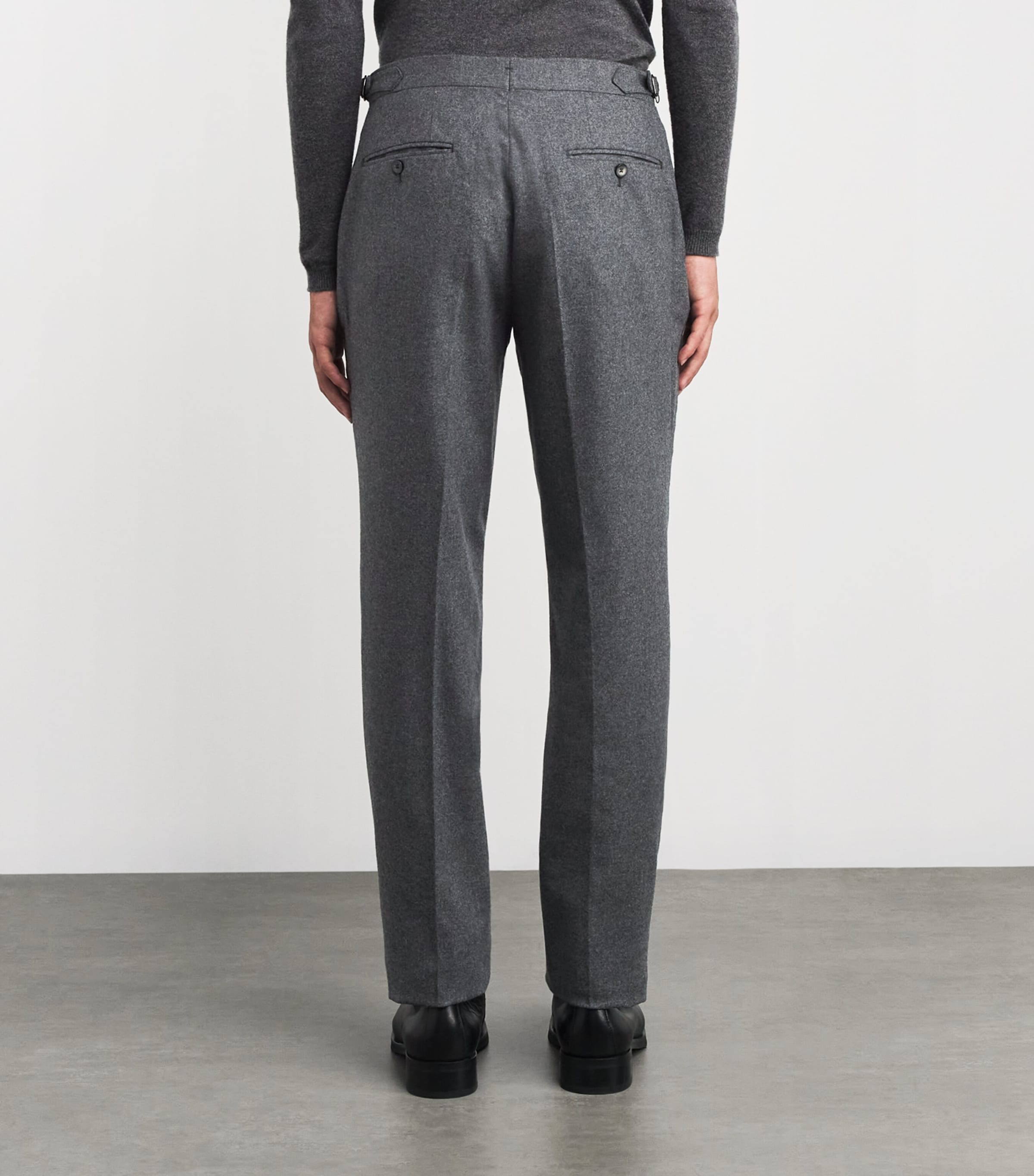 Wool-Cashmere Tailored Trousers 970 Image 4