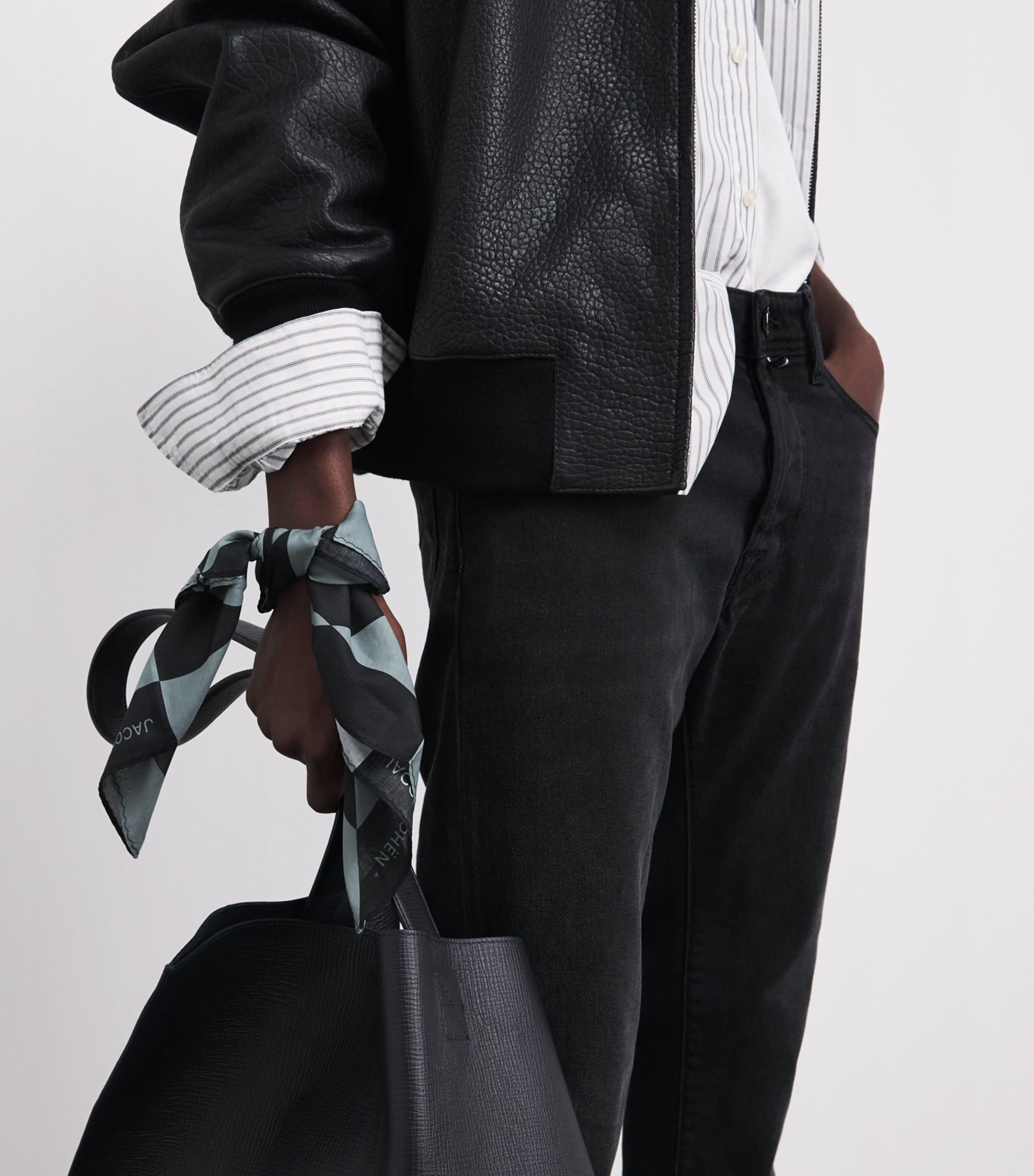 JACOB COHËN Mens Bard Slim Jeans Image 3