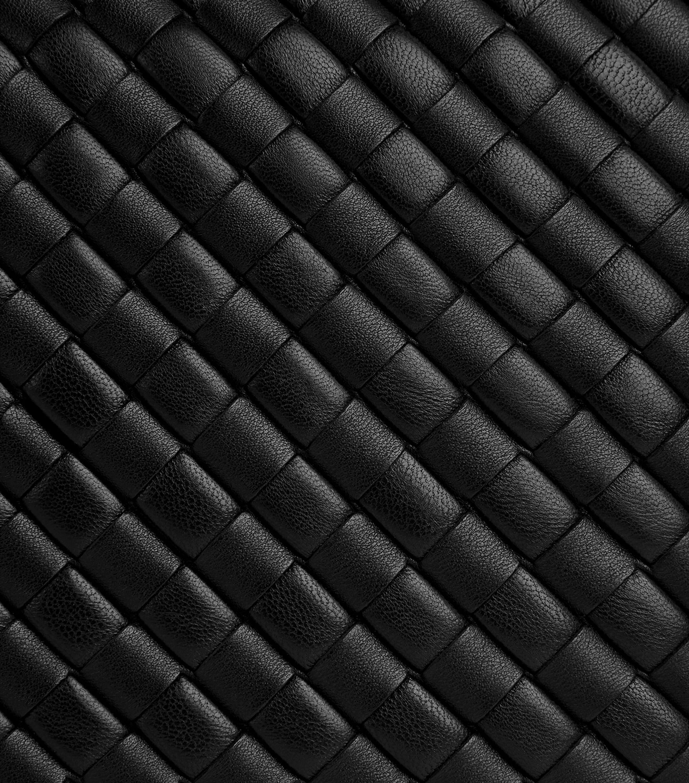 Leather Intrecciato Veneta Shoulder Bag 1019 Image 6