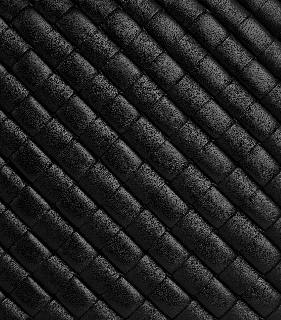 Leather Intrecciato Veneta Shoulder Bag 1019 Image 6