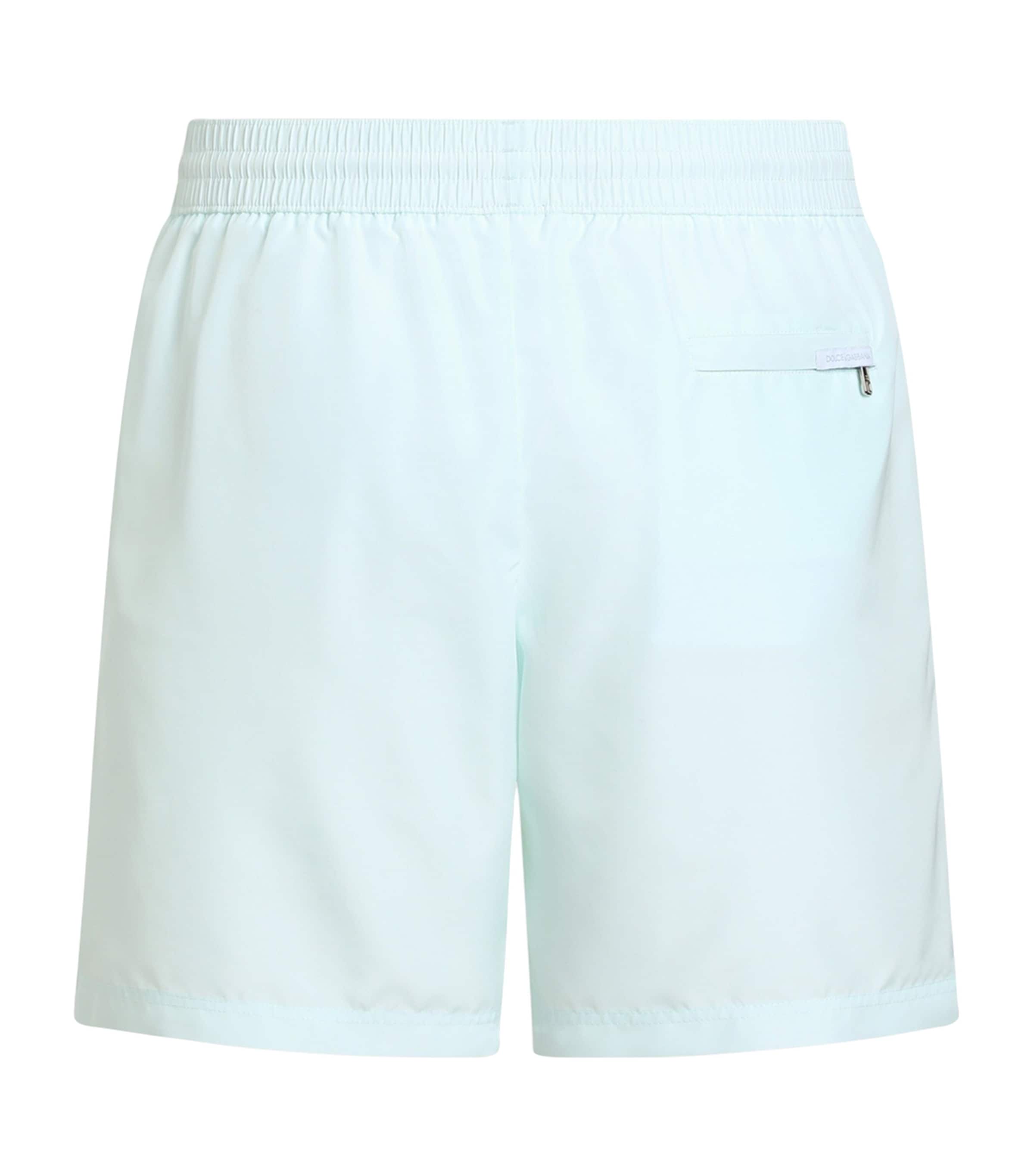 Dolce&Gabbana Mens Mid-Length Swim Shorts Very Light Pea Image 2