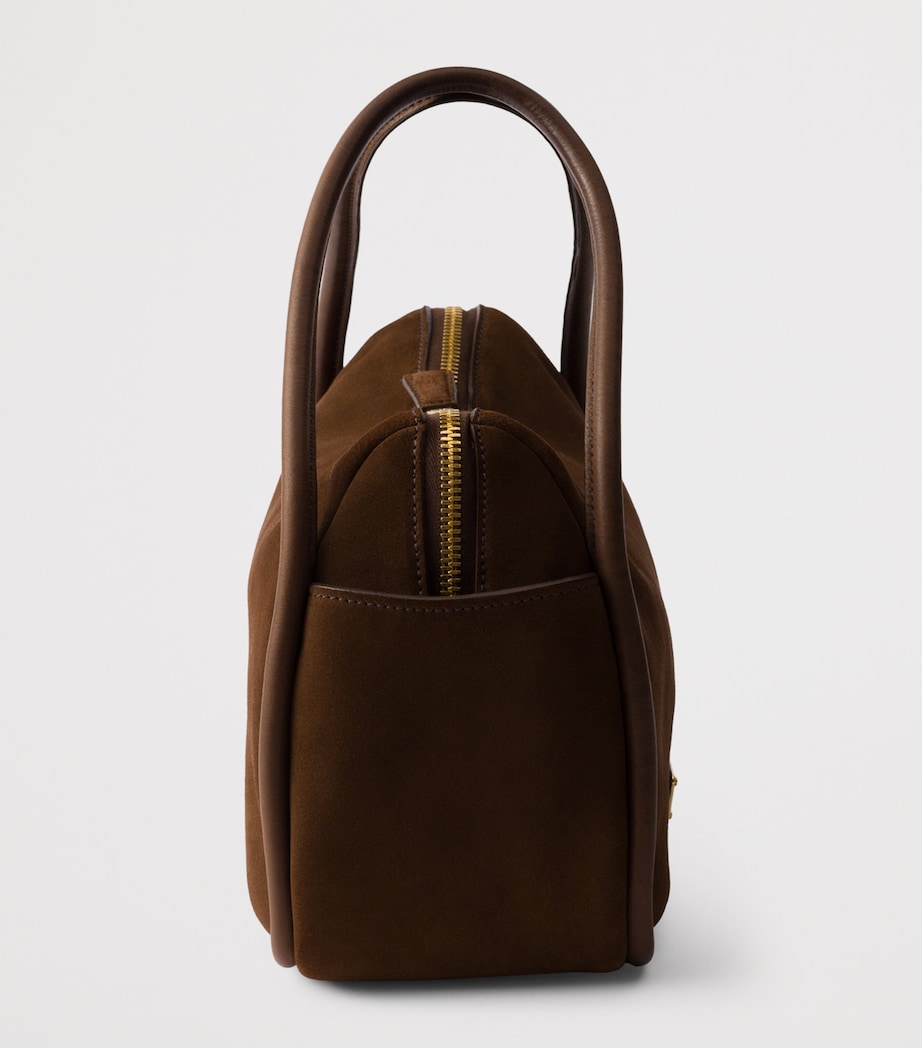 Suede Darling Top-Handle Bag F0324 Image 5