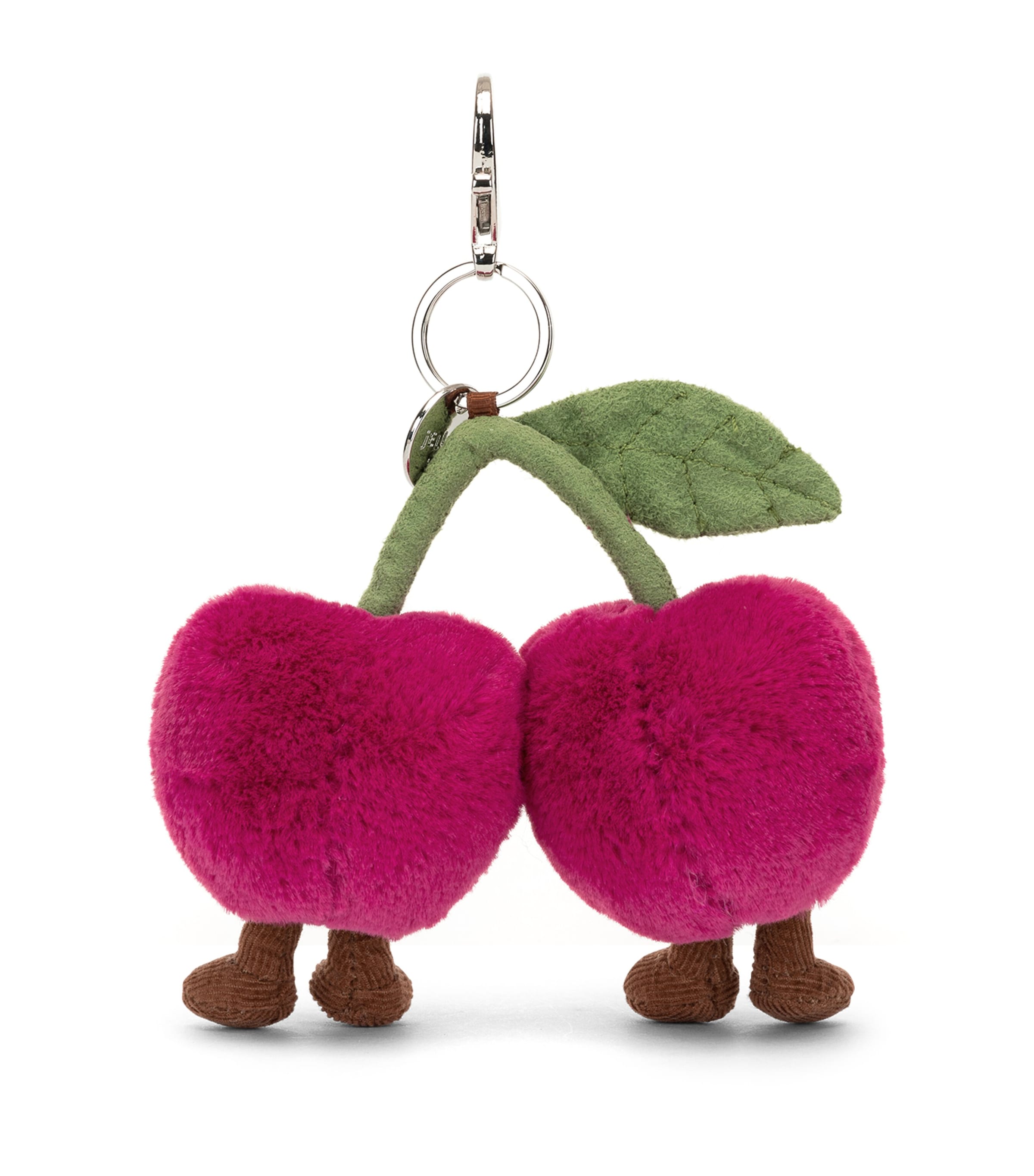 Jellycat Amuseables Cherries Bag Charm (16cm) Image 4