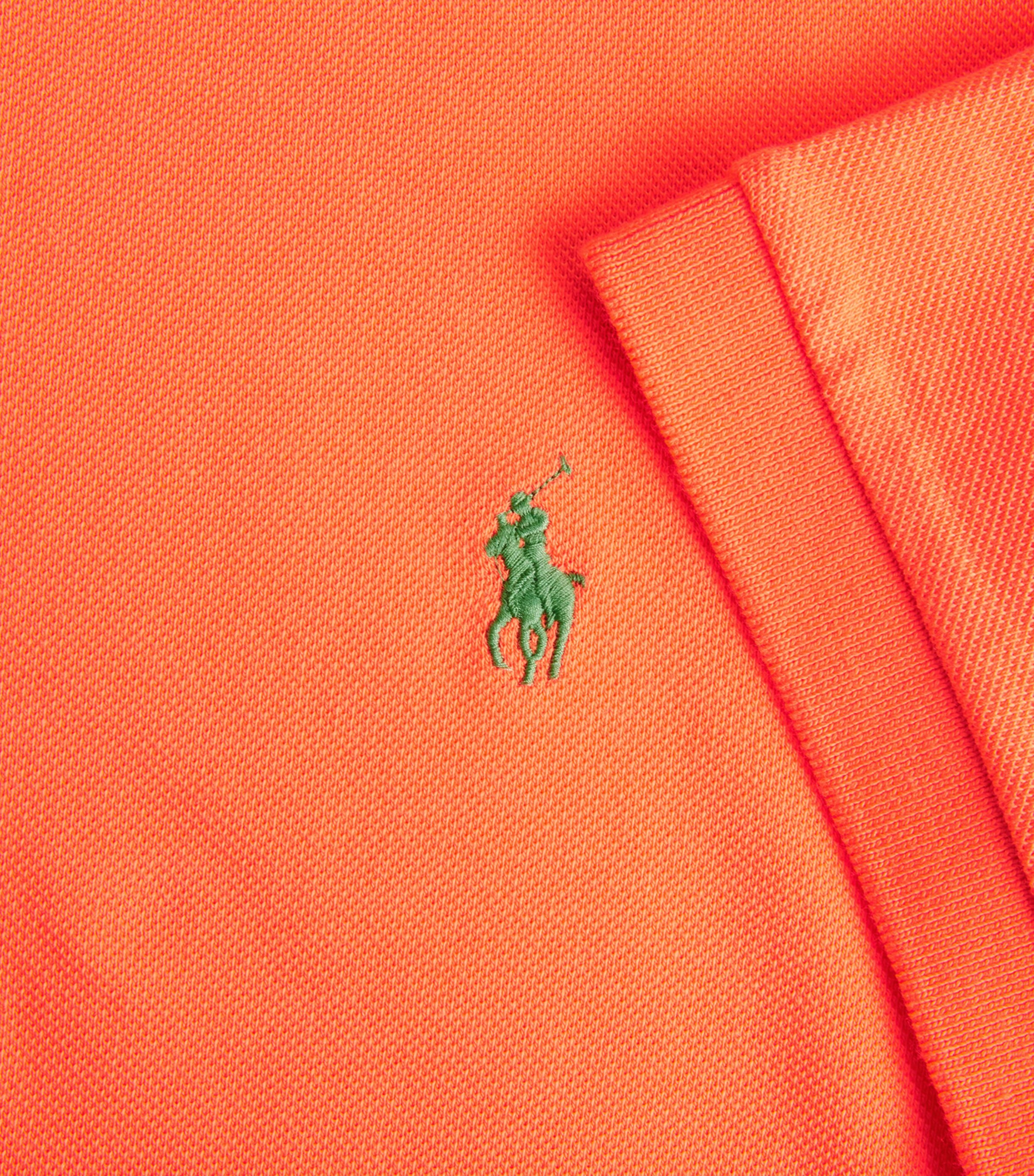 Polo Ralph Lauren Mens Cotton Mesh Custom-Fit Polo Shirt Pompano Image 6