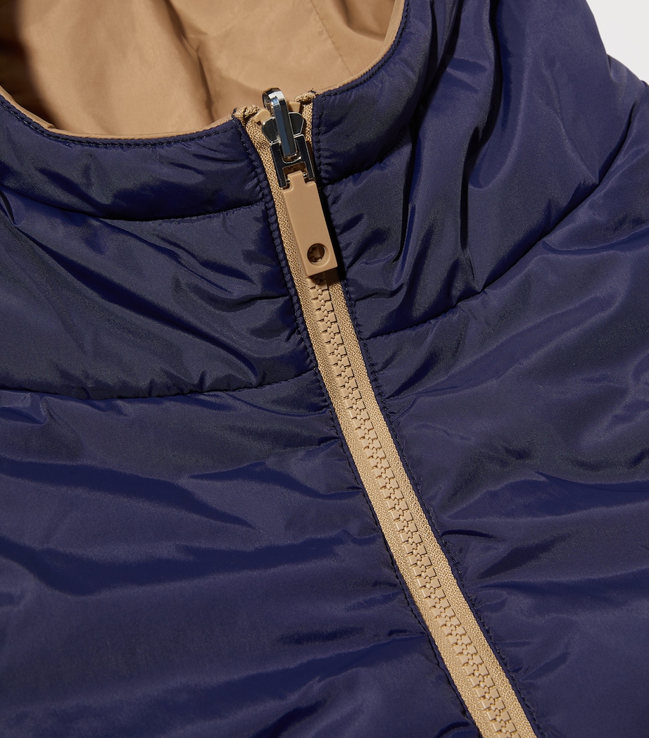 Reversible Gilet CAMEL Image 4