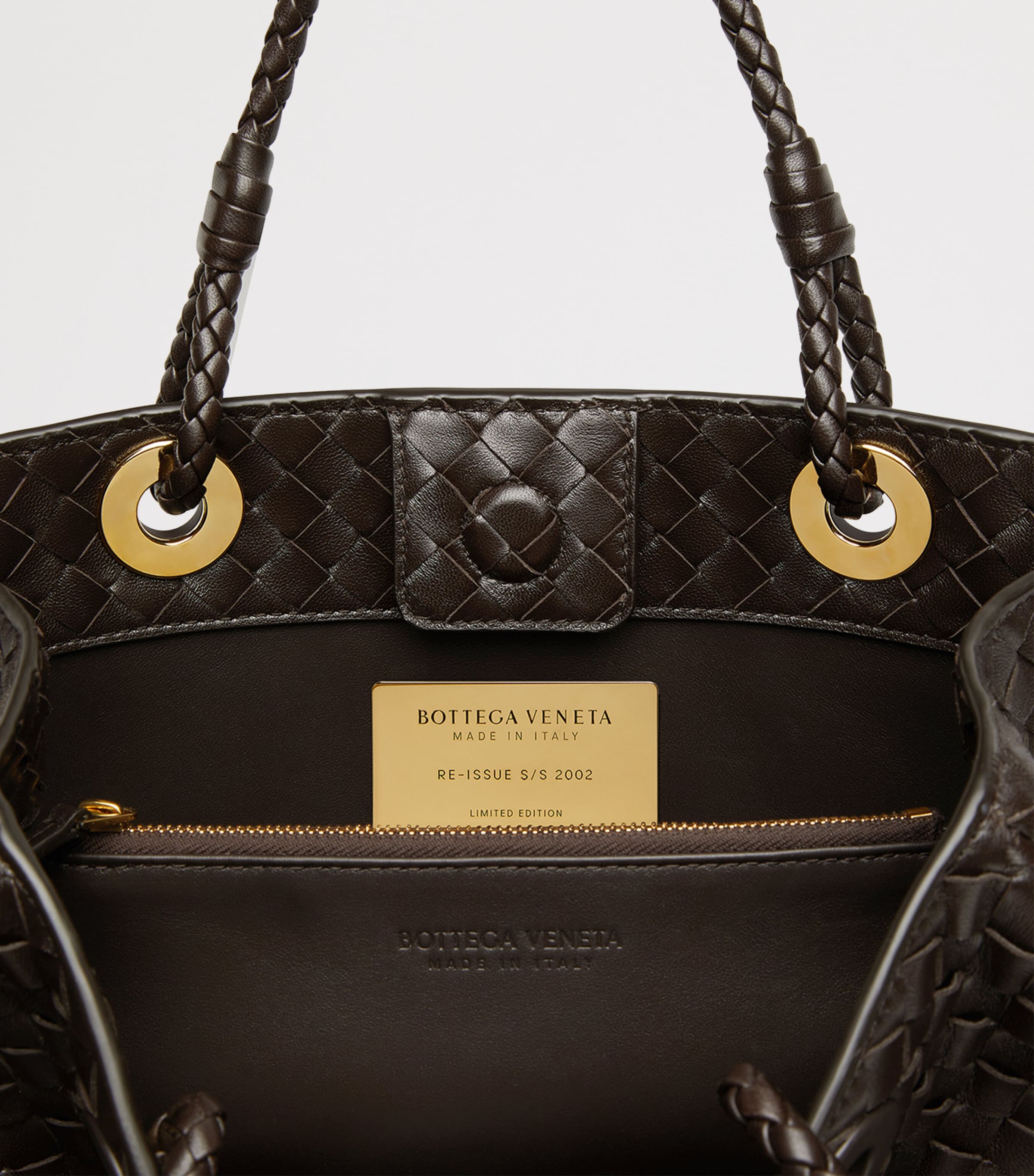 Leather Basket Shoulder Bag 2272 Image 4