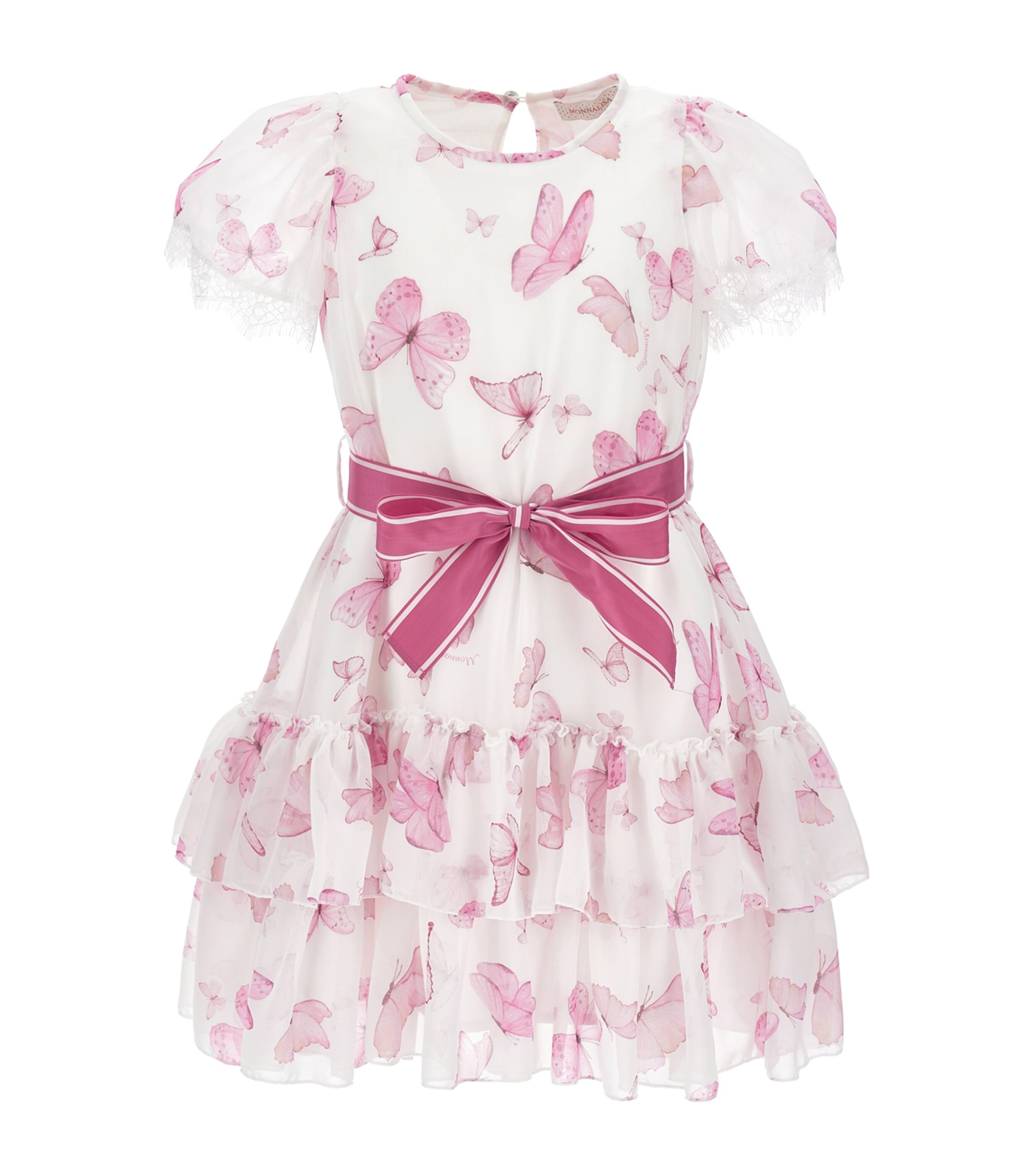 Monnalisa Butterfly-print Dress